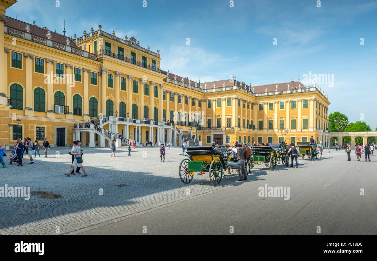 Europa, Österreich, Wien, Schloss, Palast, Schönbrunn, Vienna, Austria, architettura, capitale Foto Stock