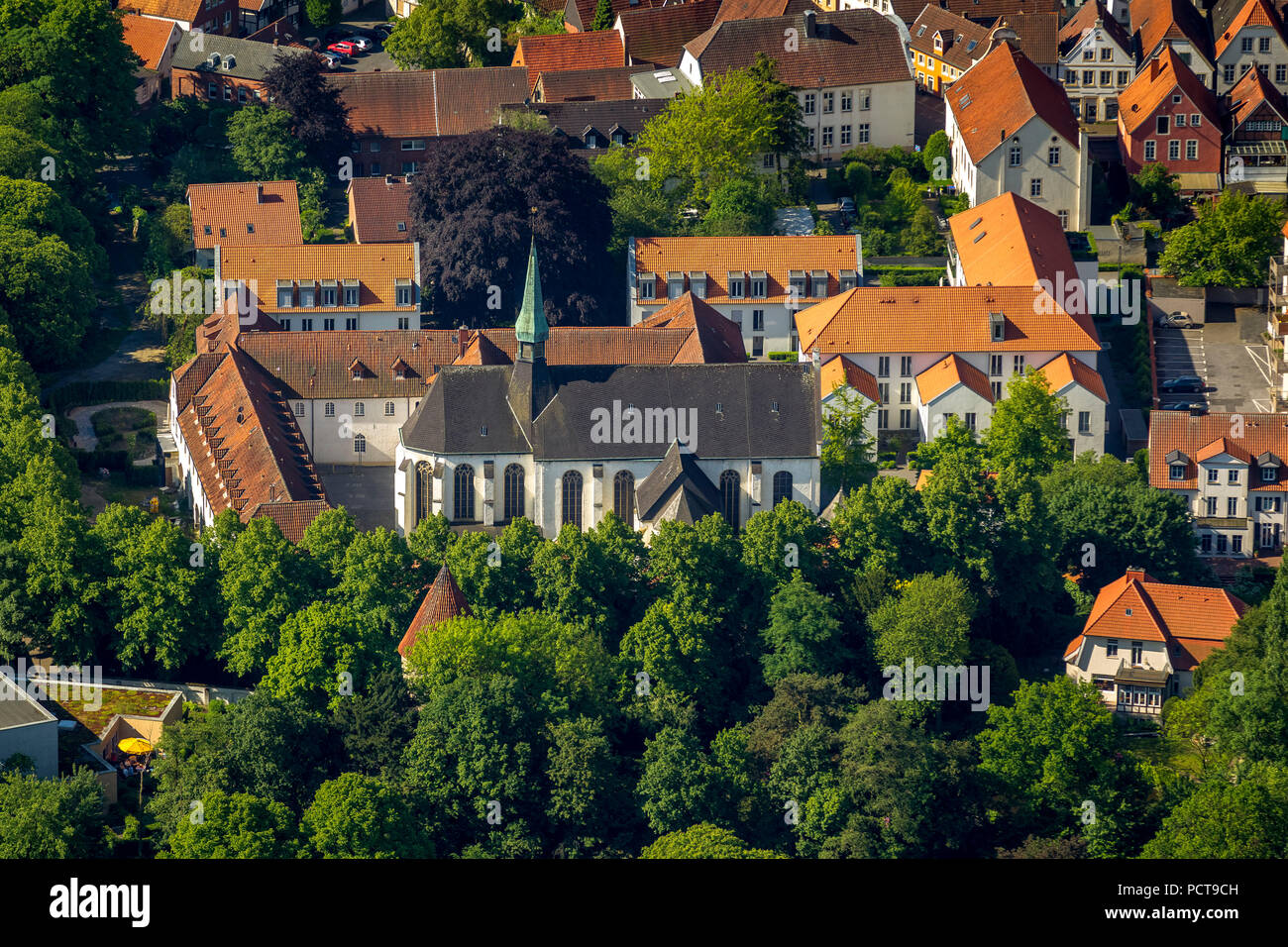 Monastero Francescano, Warendorf, disrict città di Warendorf, Nord Reno-Westfalia, Germania Foto Stock