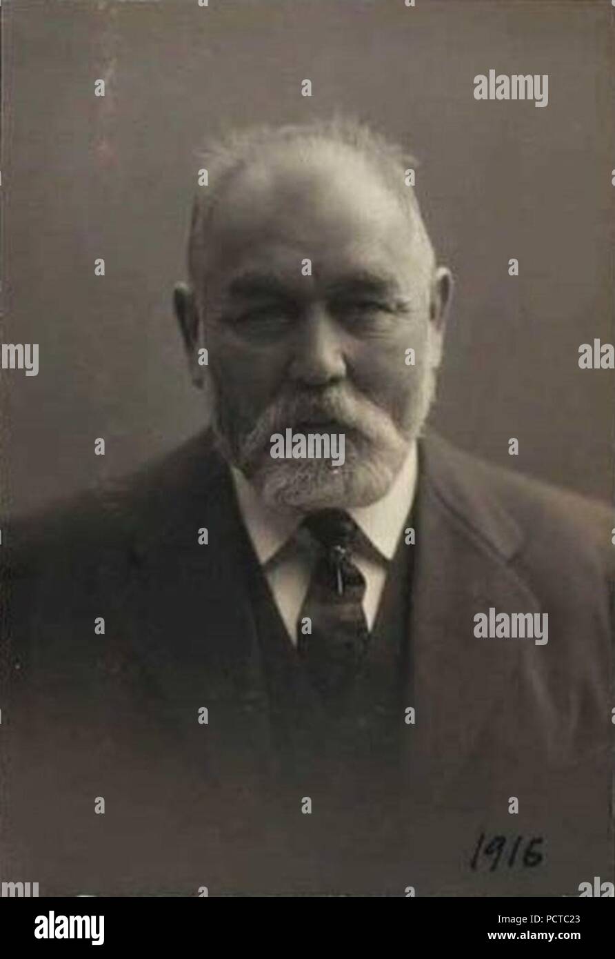 Alfred Raavad 1848-1933 1916. Foto Stock