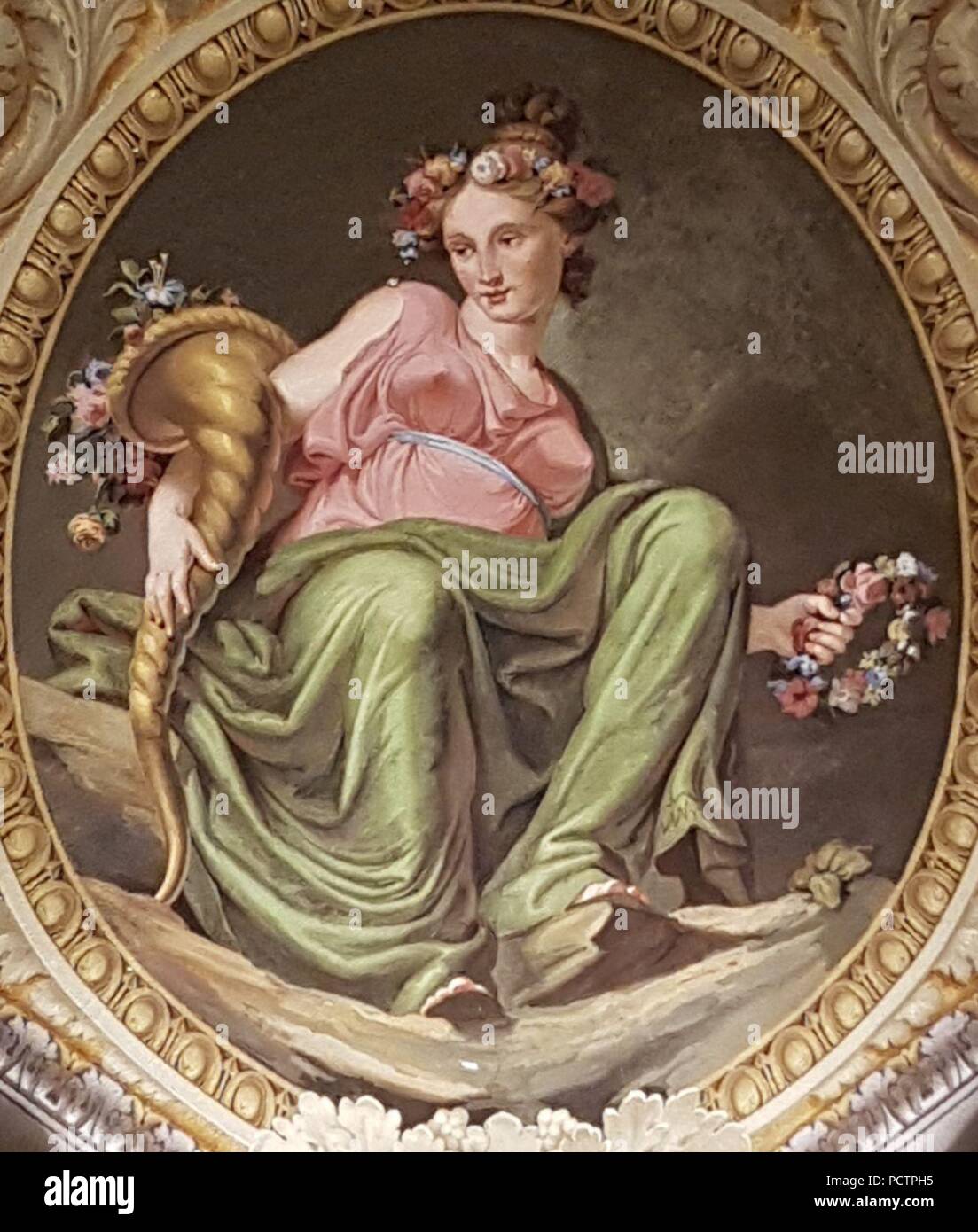 Allegoria della Primavera - sala di Prometeo. Foto Stock
