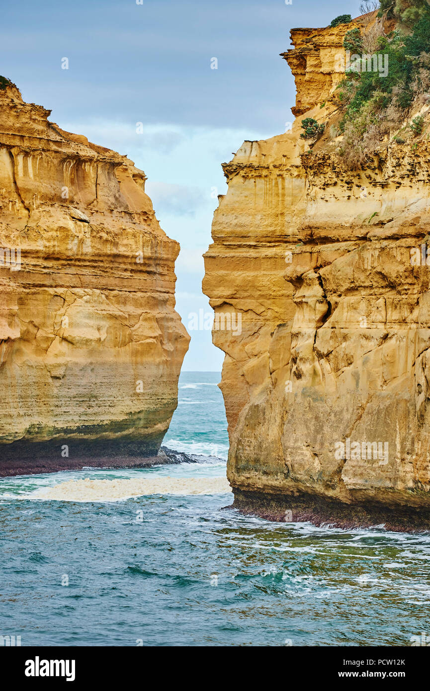 Loch Ard Gorge, Great Ocean Road, Parco Nazionale di Port Campbell, Victoria, Australia, Oceania Foto Stock