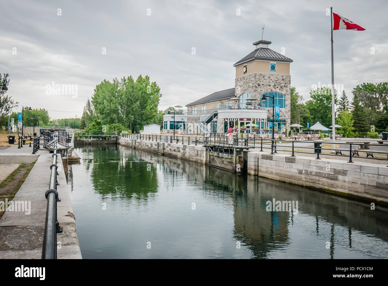 Lachine Canal Montreal Canada Foto Stock