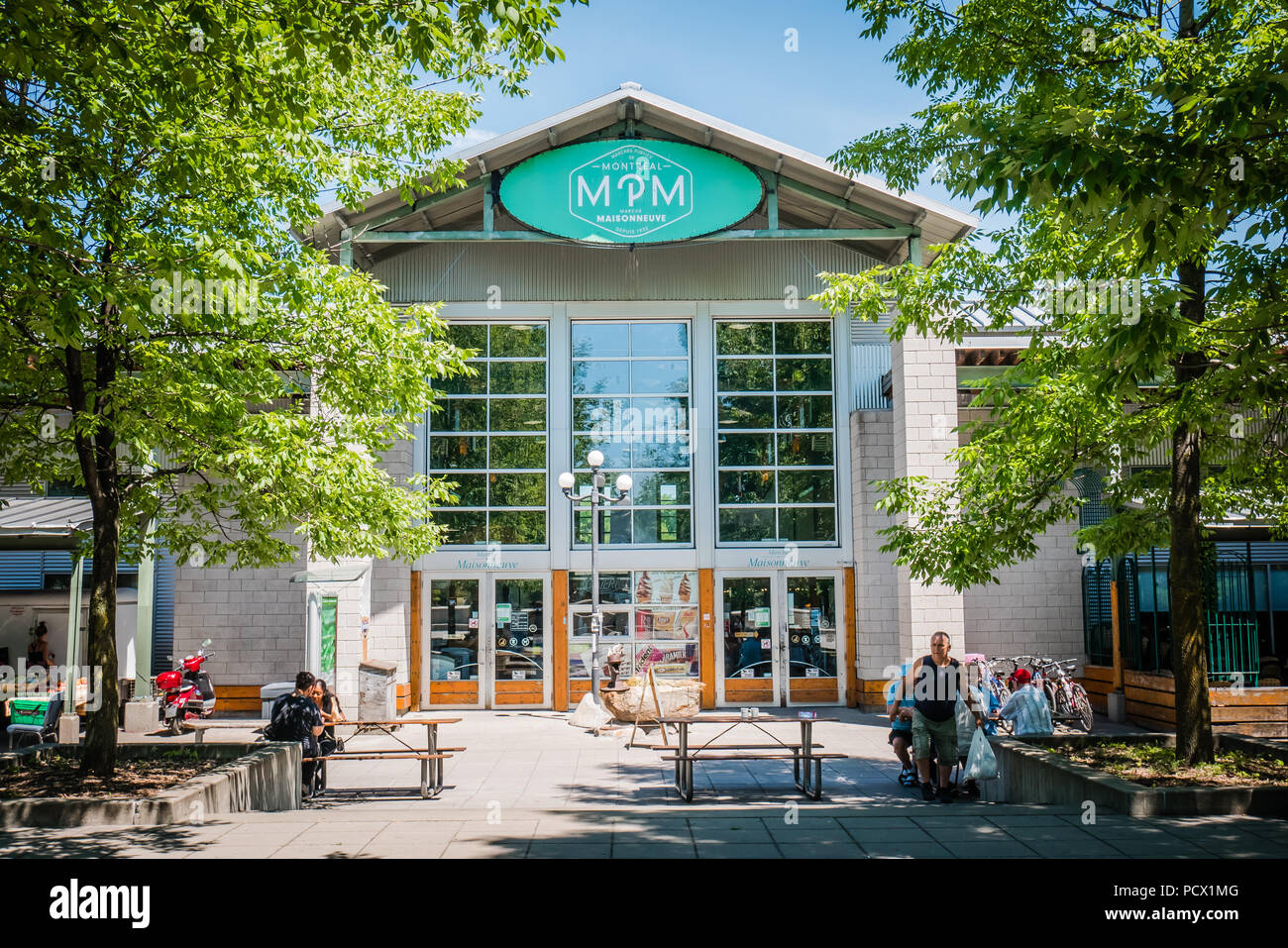 Mercato di montreal Foto Stock