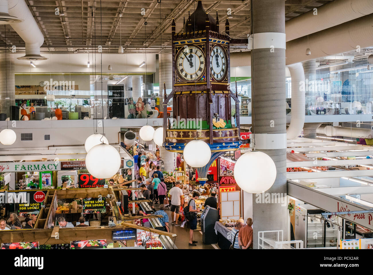 Farmers Market hamilton ontario canada Foto Stock