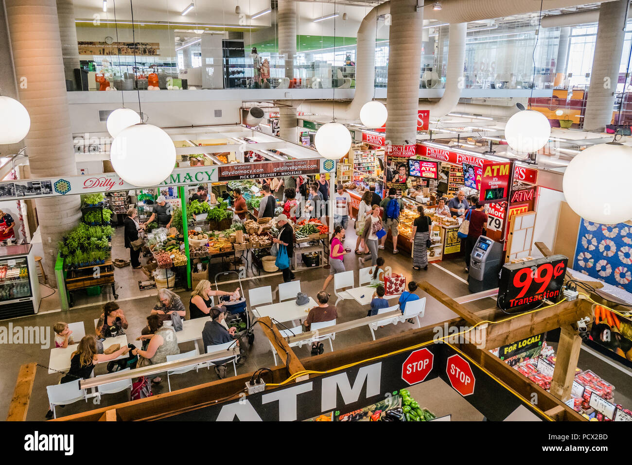 Farmers Market hamilton ontario canada Foto Stock