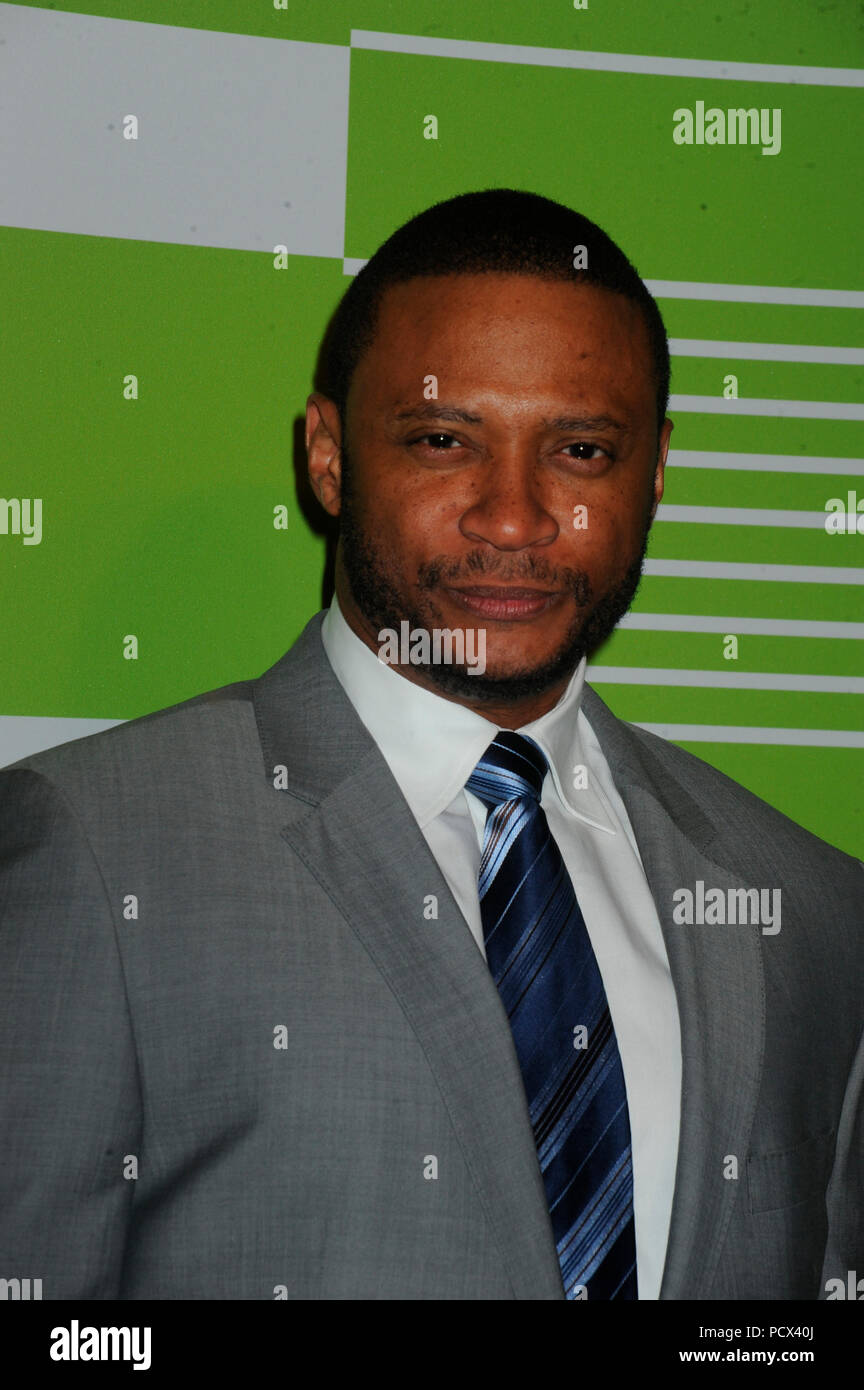 NEW YORK, NY - 14 Maggio: David Ramsey assiste la rete di CW's New York 2015 iniziali per la presentazione presso l'Hotel di Londra il 14 maggio 2015 in New York City People: David Ramsey Foto Stock