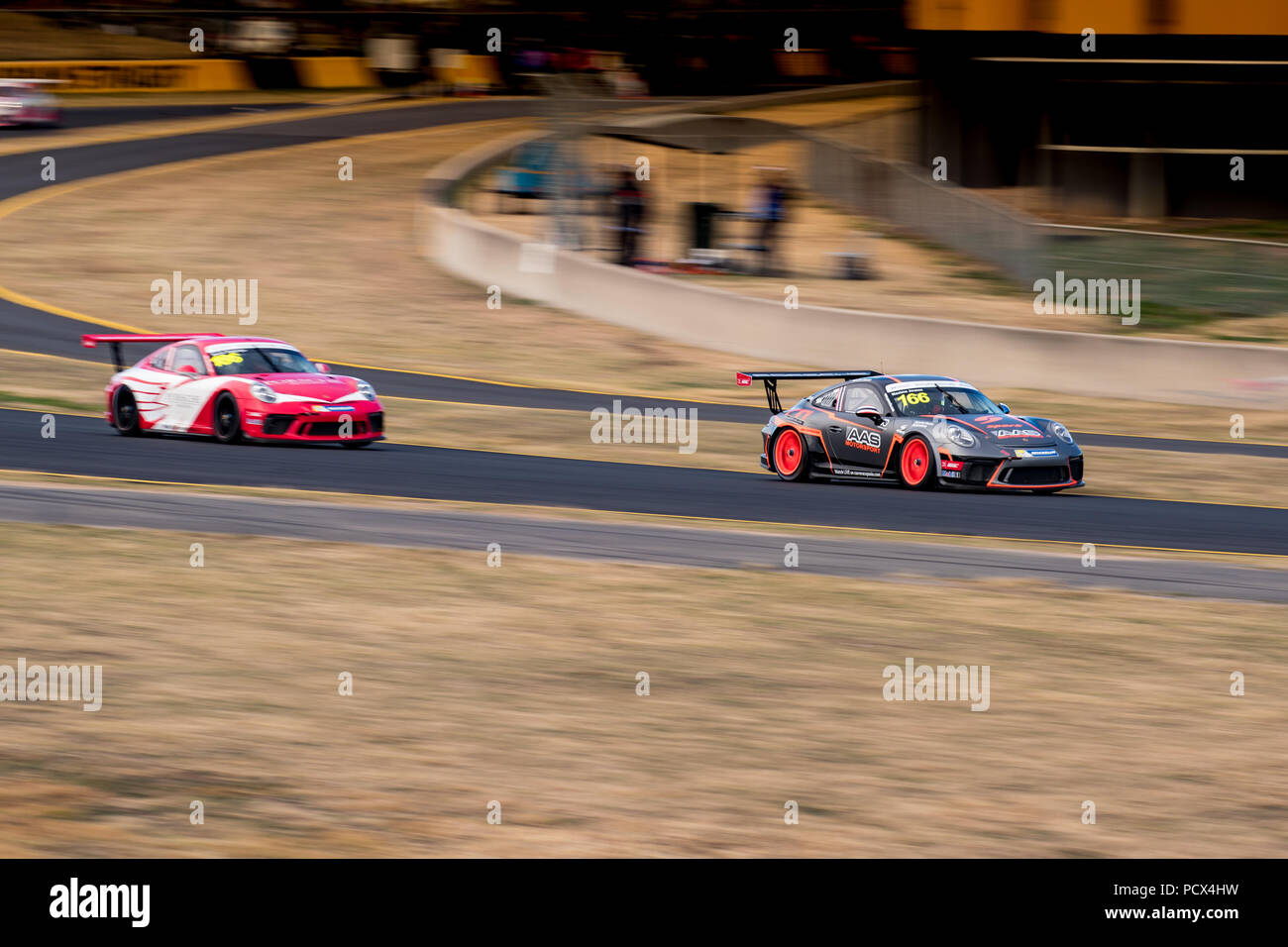 Sydney Motorsport Park, Nuovo Galles del Sud, Australia, 4 Ago 2018.Gallo Rosso Super Sprint. Anthony Bolack/Alamy Live News Foto Stock