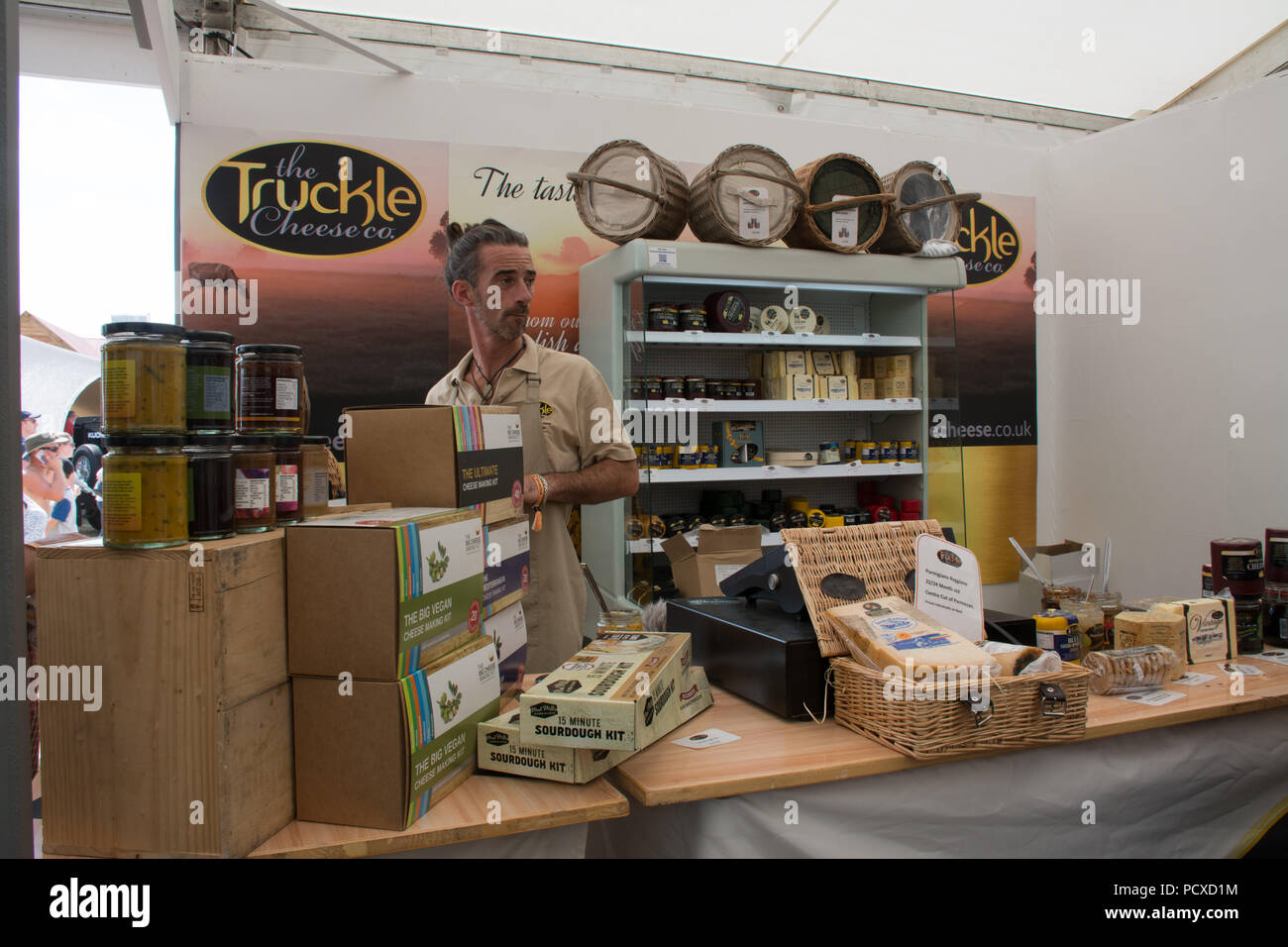 Oxfordshire, Regno Unito. 4th agosto 2018. Migliaia di persone sono andate al Countryfile Live show in una giornata calda e soleggiata. Ci sono state opportunità di vedere e incontrare i presentatori Countryfile. Ci sono state anche molte dimostrazioni e mostre come artigianato della campagna e bestiame da visitare. Foto Stock