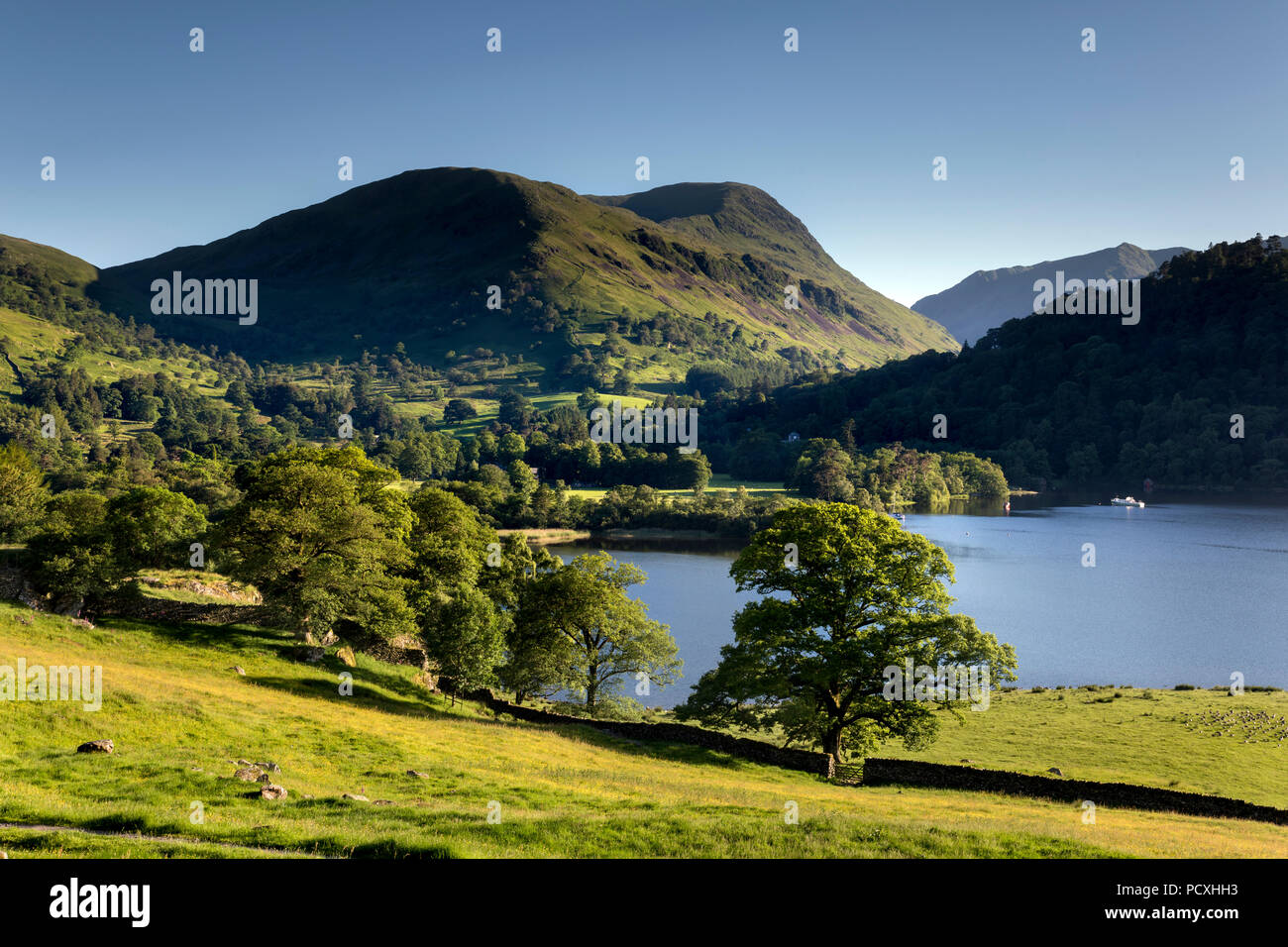 Ullswater; Lake District; Regno Unito Foto Stock