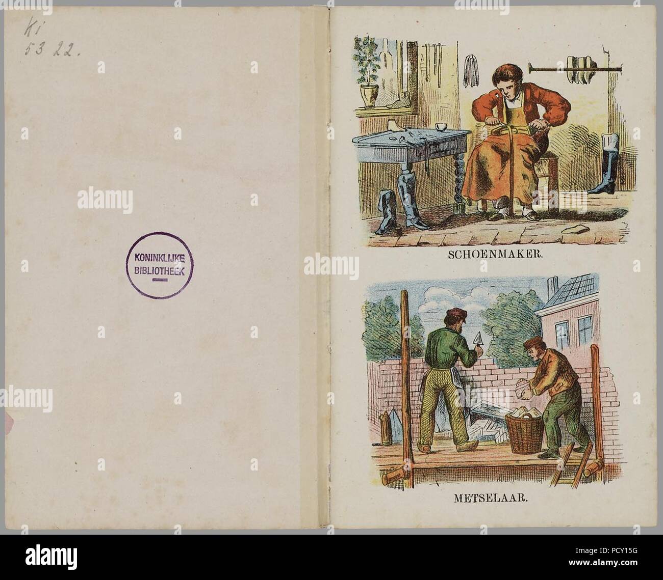 Ambachten en bedrijven - geschenk voor de jeugd - PPN 03665874X - immagine 2. Foto Stock