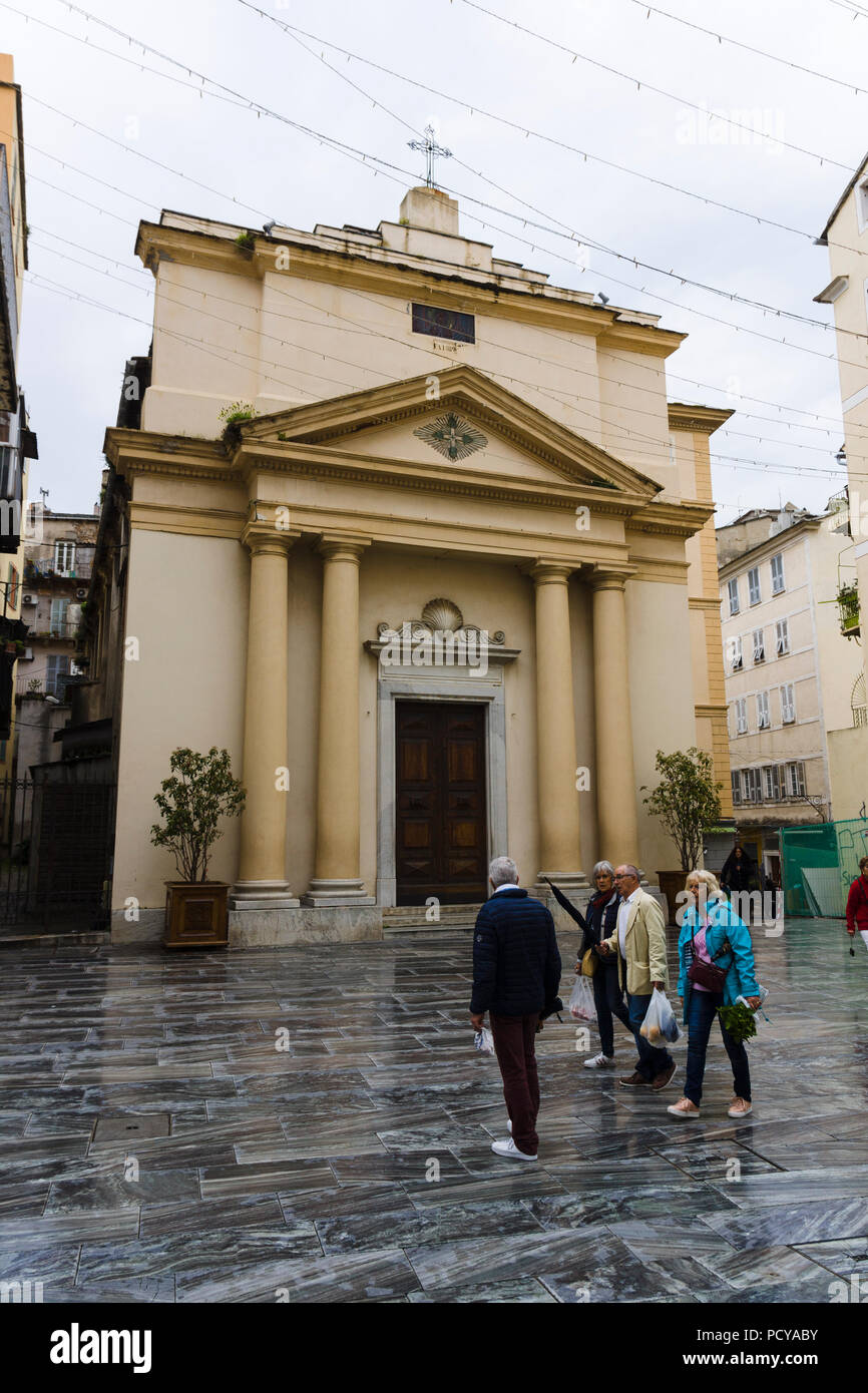 Saint Roch oratorio, Bastia, Corsica, Francia Foto Stock