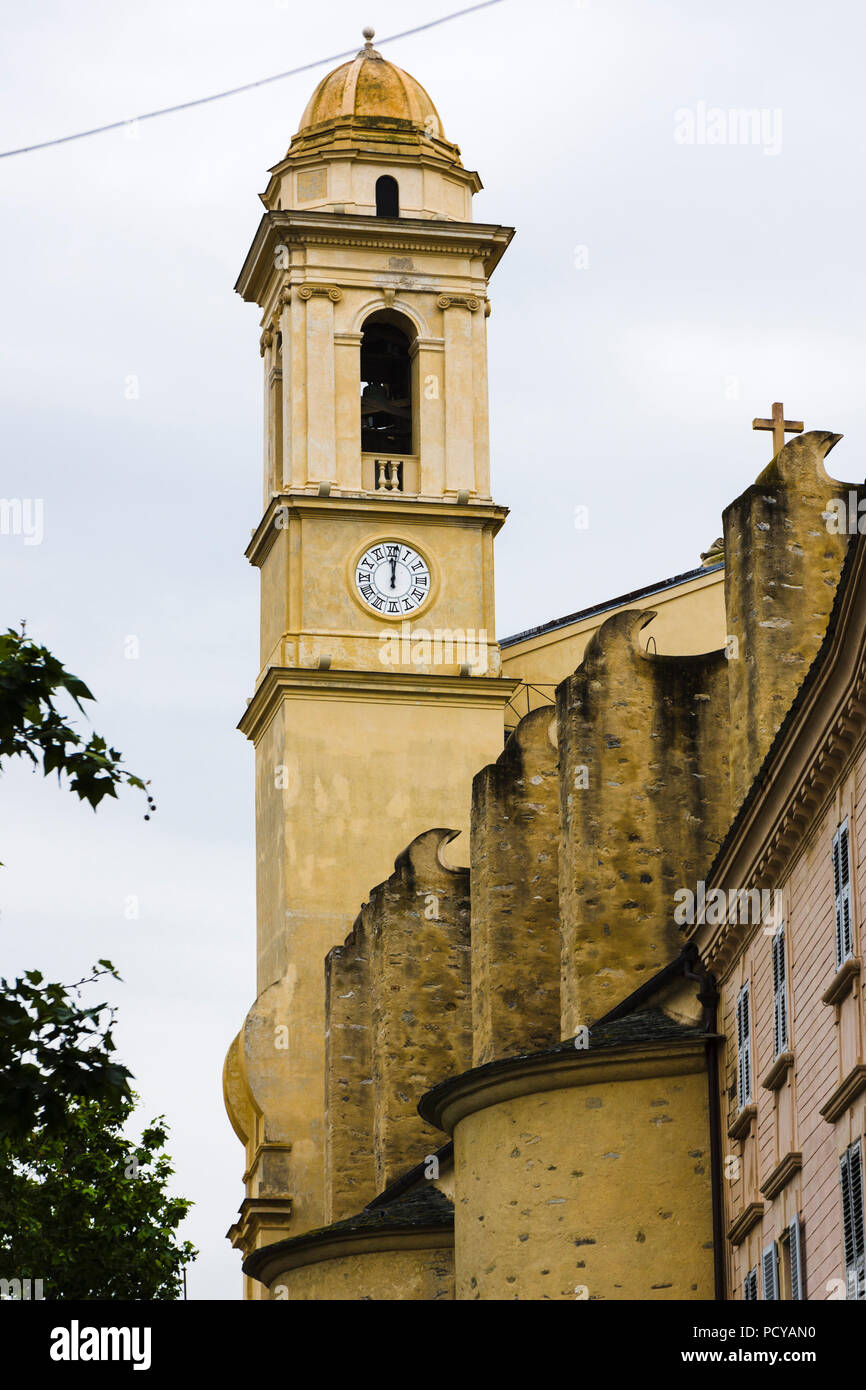 Église Saint-Jean-Baptiste (San Giovanni Battista), Bastia, Corsica, Francia Foto Stock