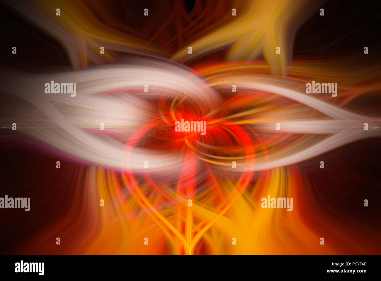 Abstract forme multicolore Foto Stock