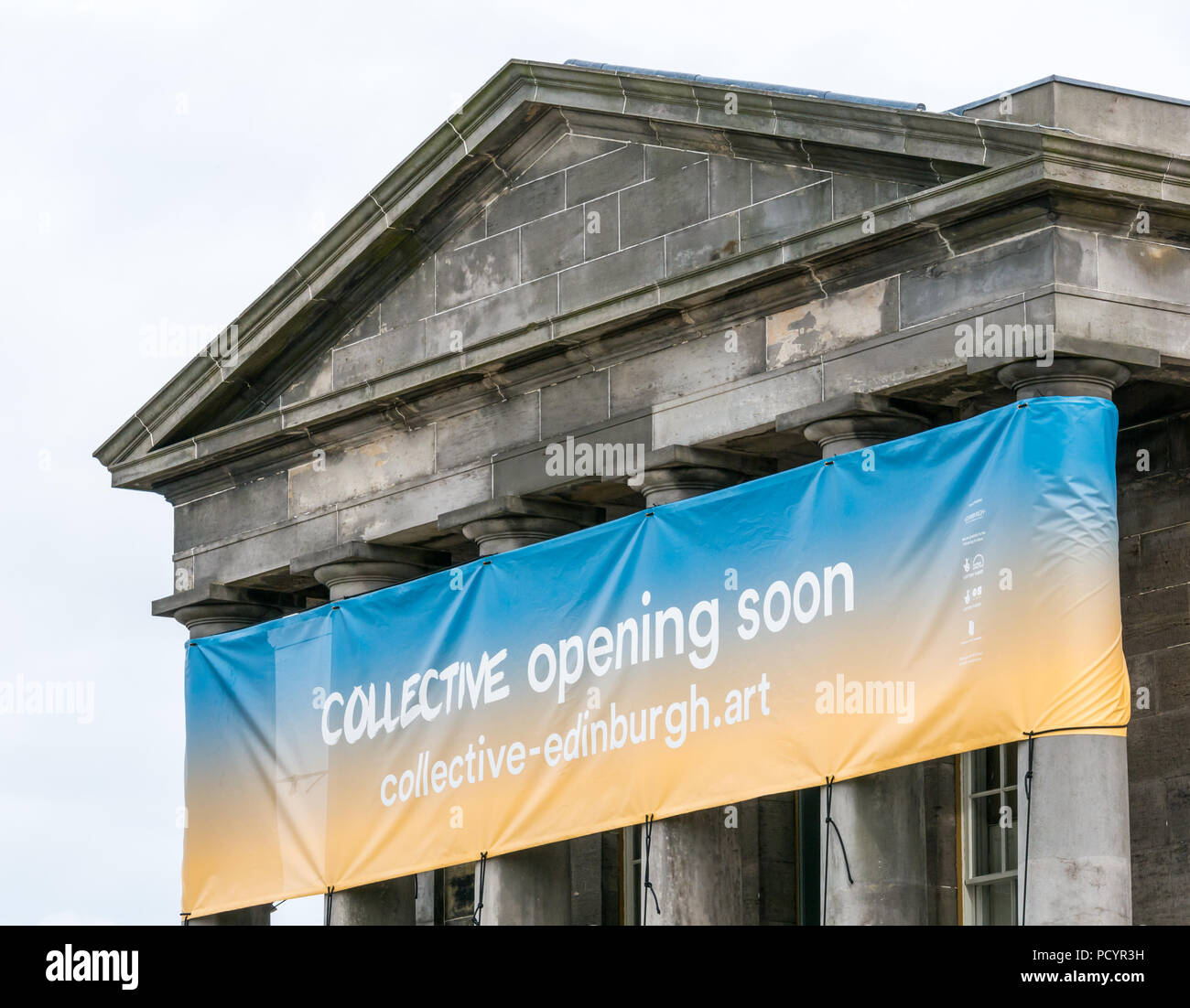 Collettiva galleria d'arte di essere rifatti al City Osservatorio sulla Calton Hill, Edimburgo è dovuta all aperto al pubblico nel 2018, Edimburgo, Scozia, Regno Unito Foto Stock