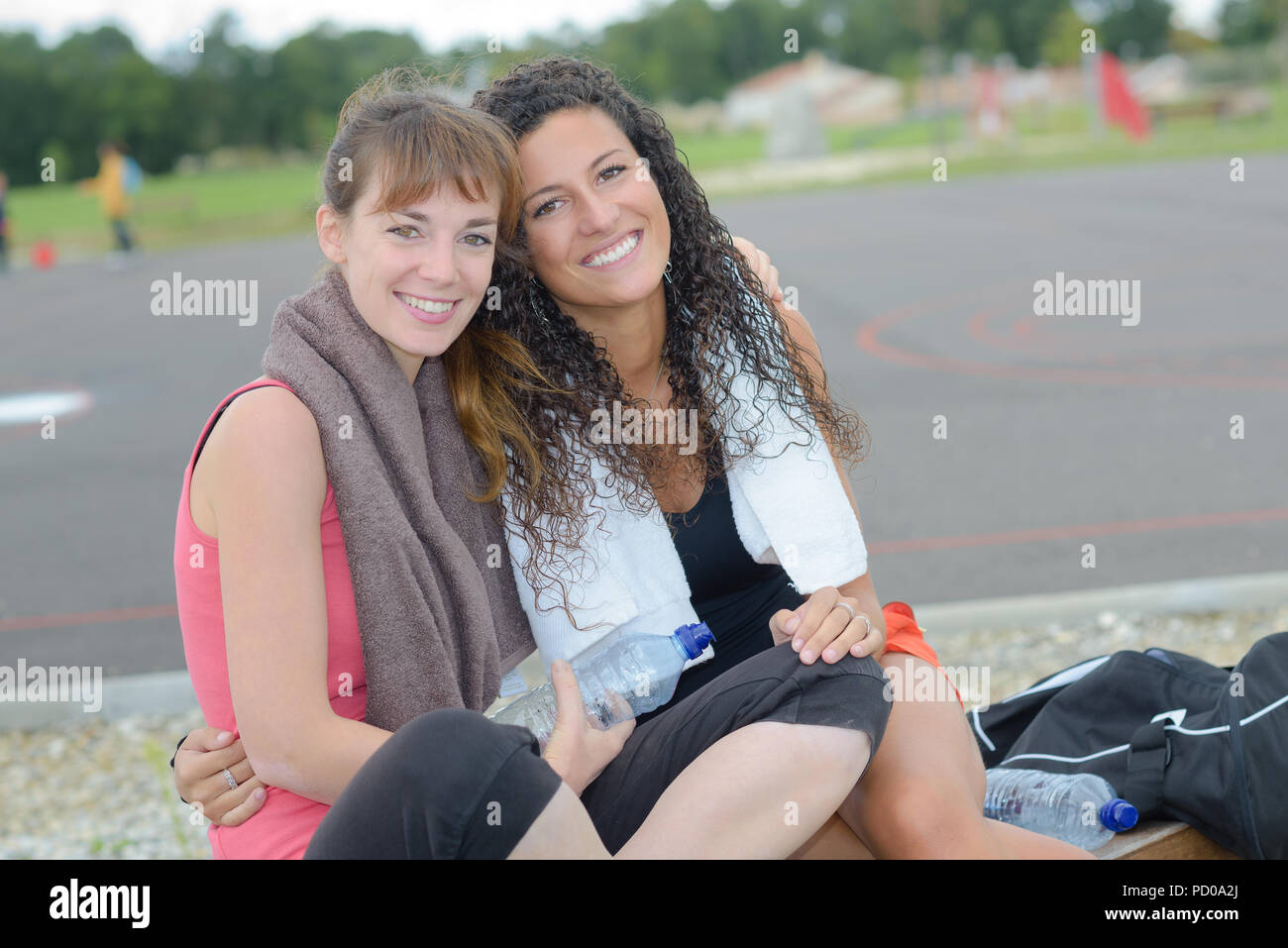 Dopo il corso di formazione Foto Stock