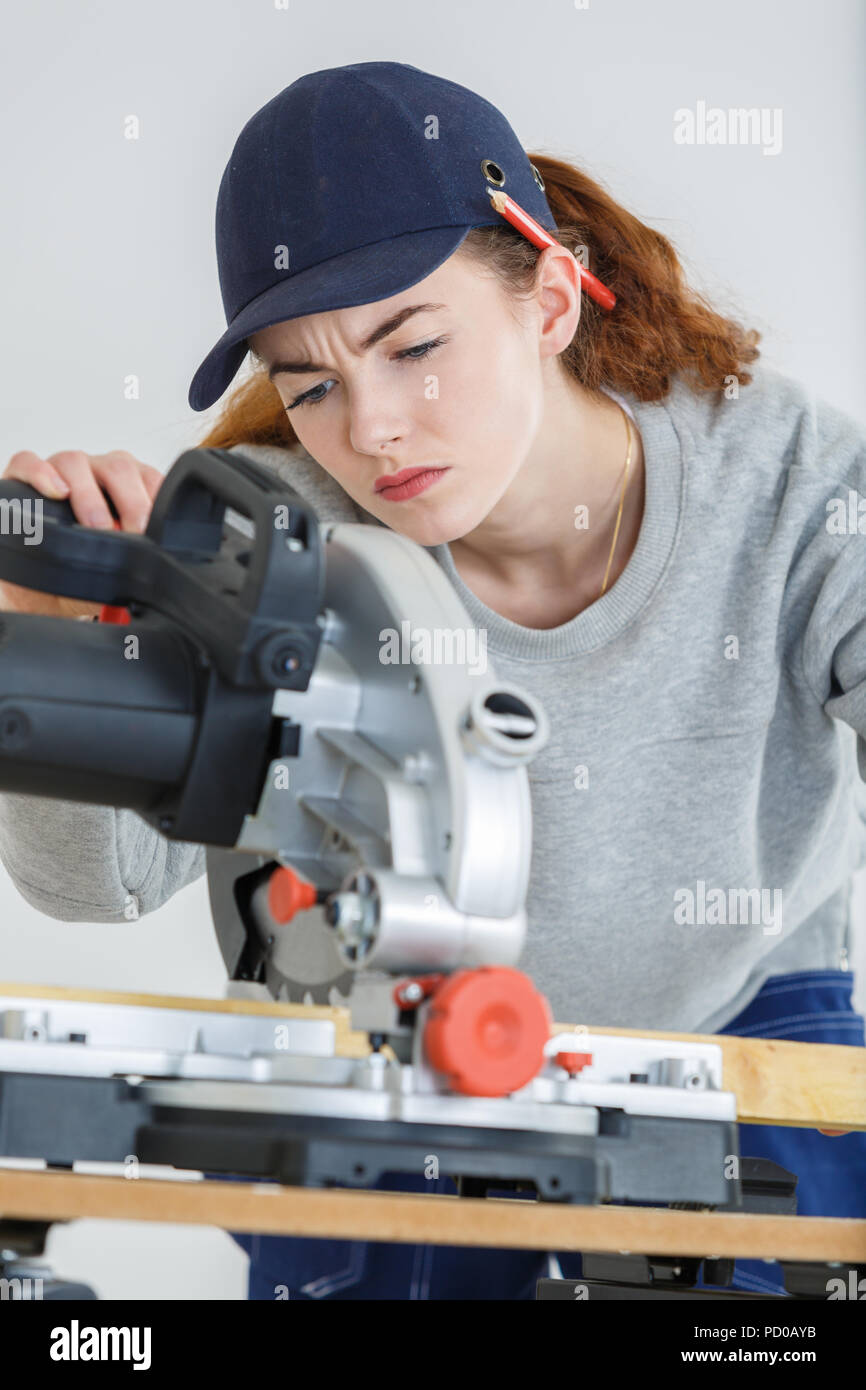 Problema con il legno Foto Stock