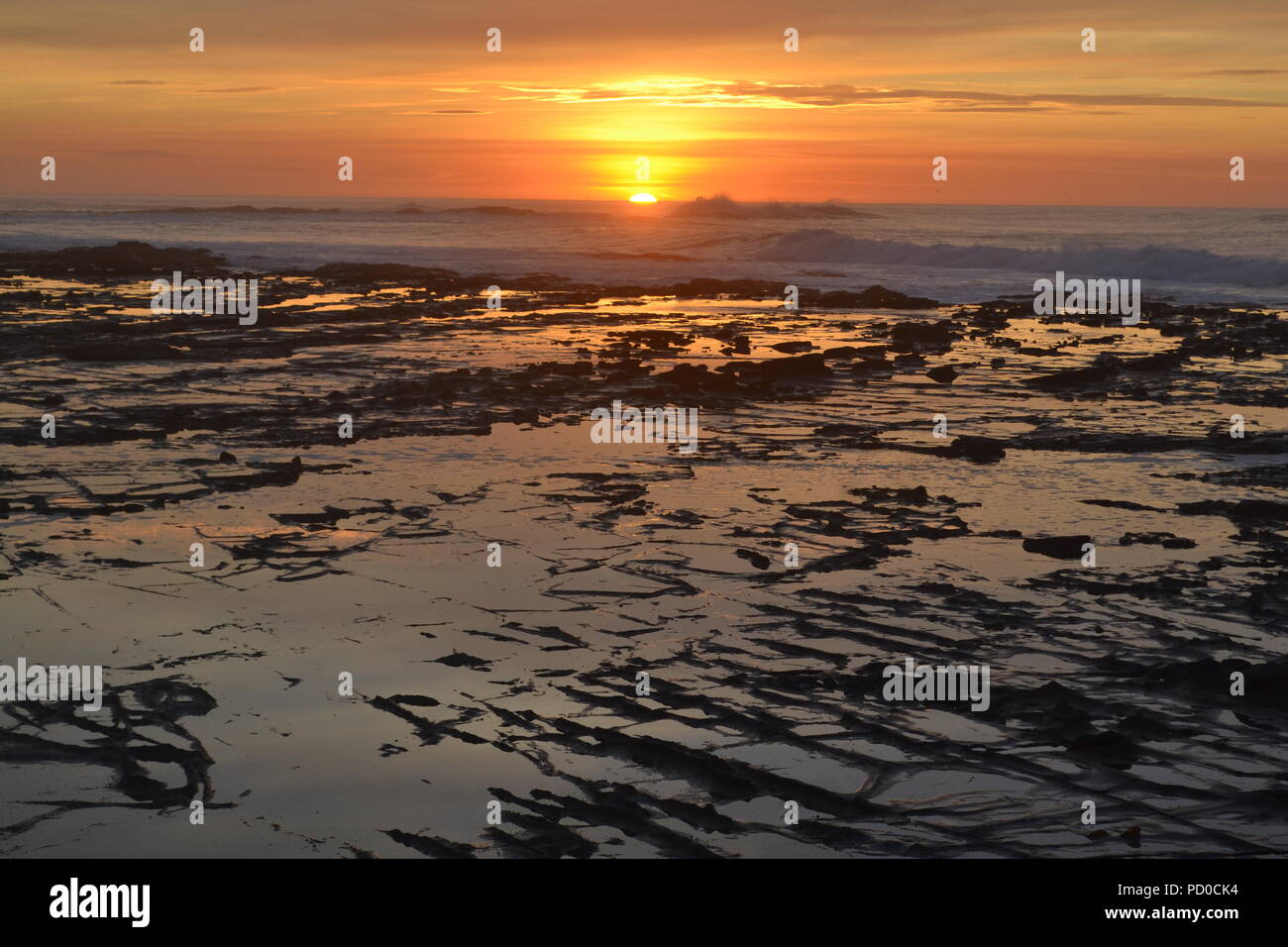 Sunrise foto da Apollo Bay, Victoria. Foto Stock