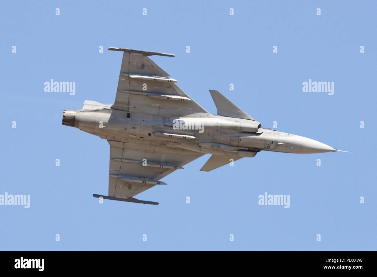 Czech Air Force JAS-39 Gripen al 2018 Royal International Air Tattoo Foto Stock