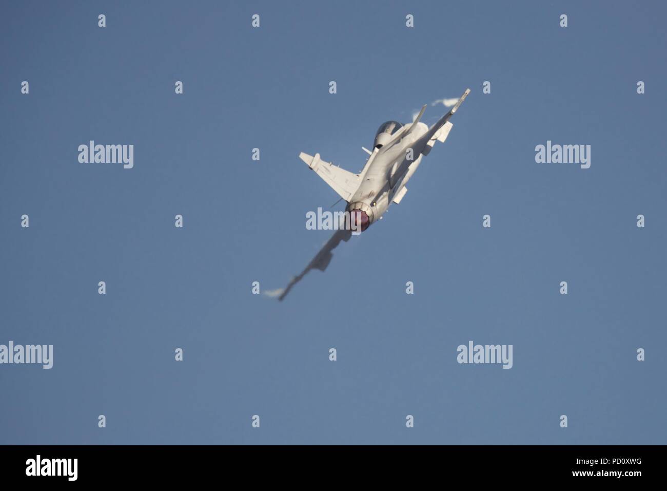 Czech Air Force JAS-39 Gripen al 2018 Royal International Air Tattoo Foto Stock