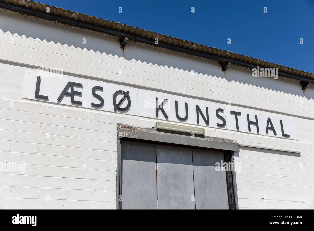 Kunsthal Laesø; Oesterby, Laesoe, Danimarca Foto Stock