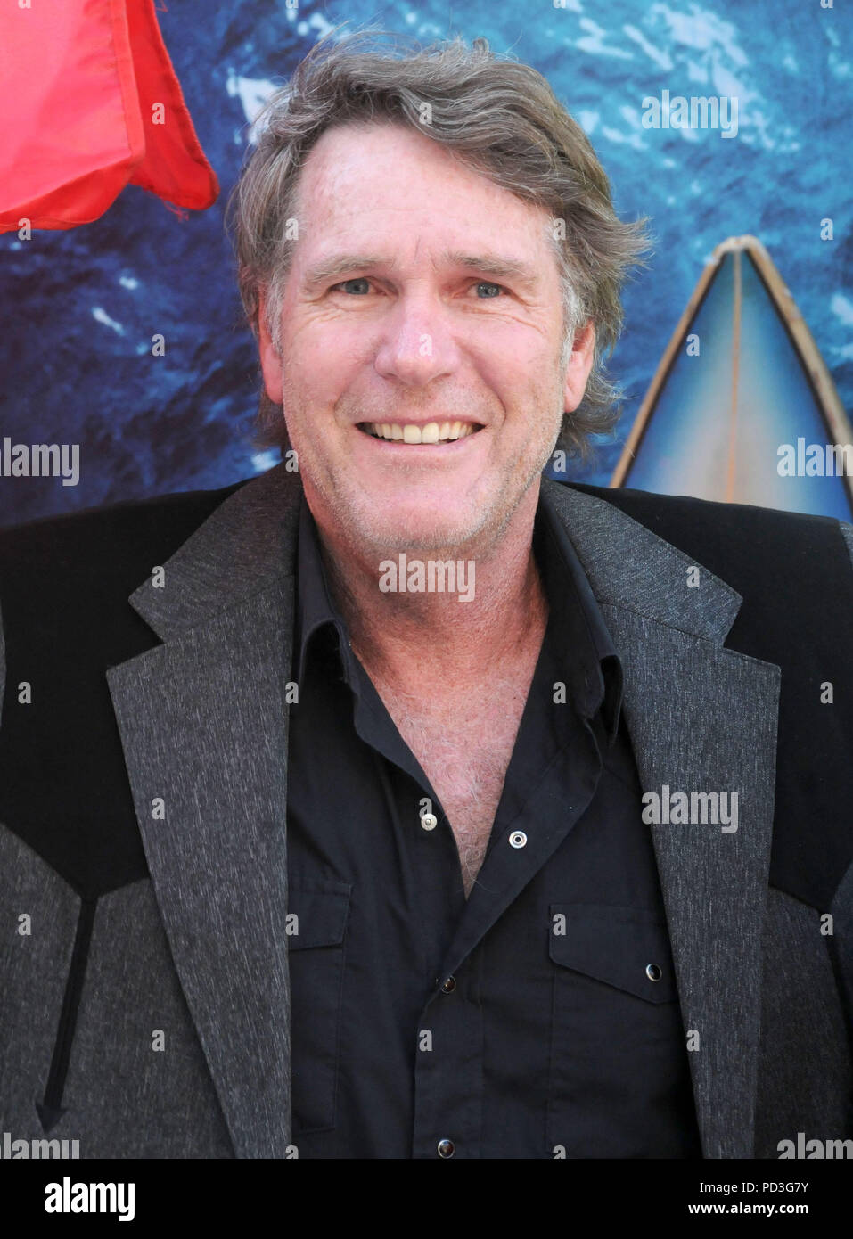 HOLLYWOOD, CA - 6 agosto: attore Robert Taylor assiste la Warner Bros Foto U.S. Premiere di 'Il Meg' il 6 agosto 2018 a TCL Chinese Theatre di Hollywood, in California. Foto di Barry re/Alamy Live News Foto Stock