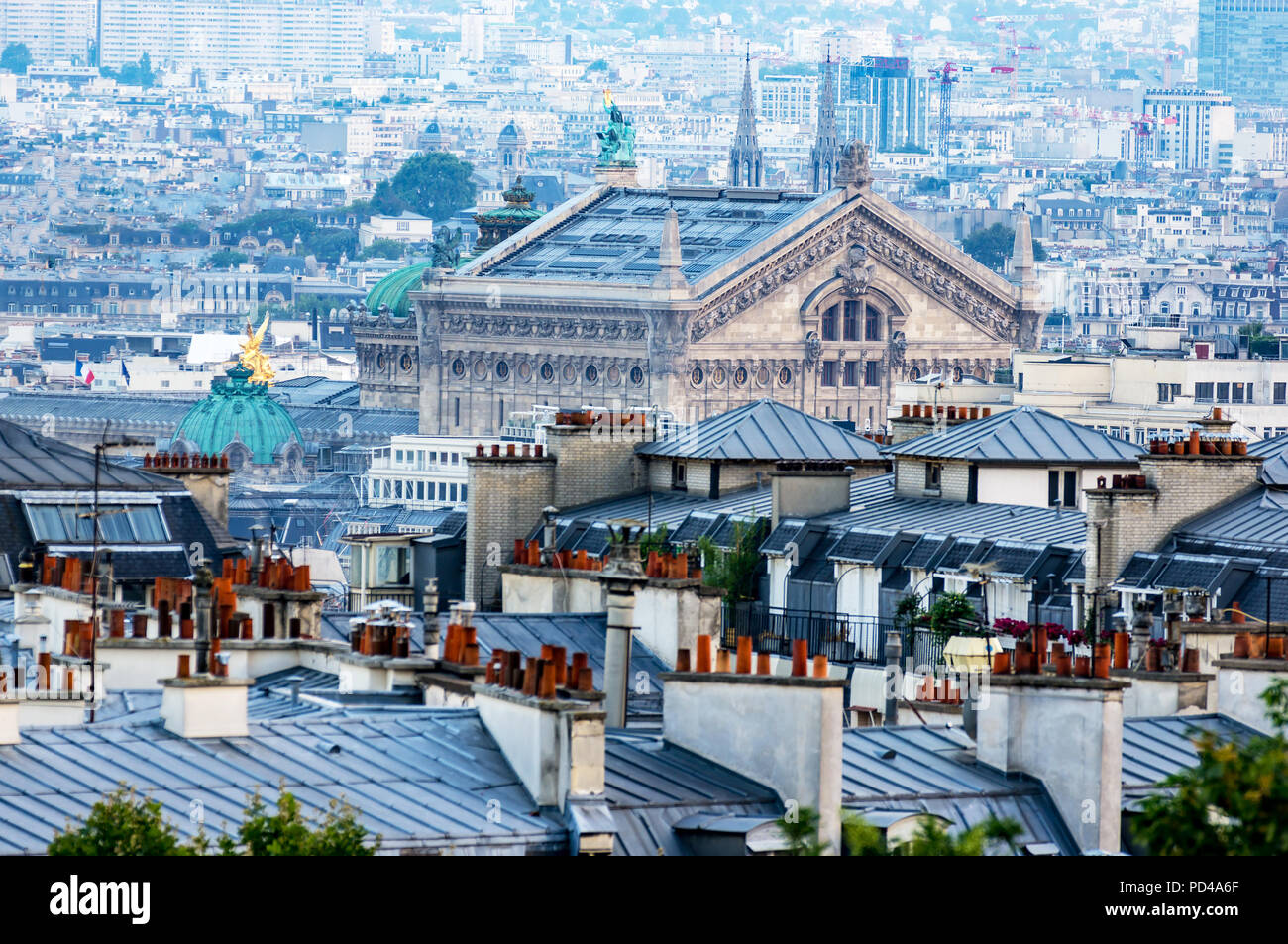 Opera Gannier da Montmartre - Parigi, Francia Foto Stock