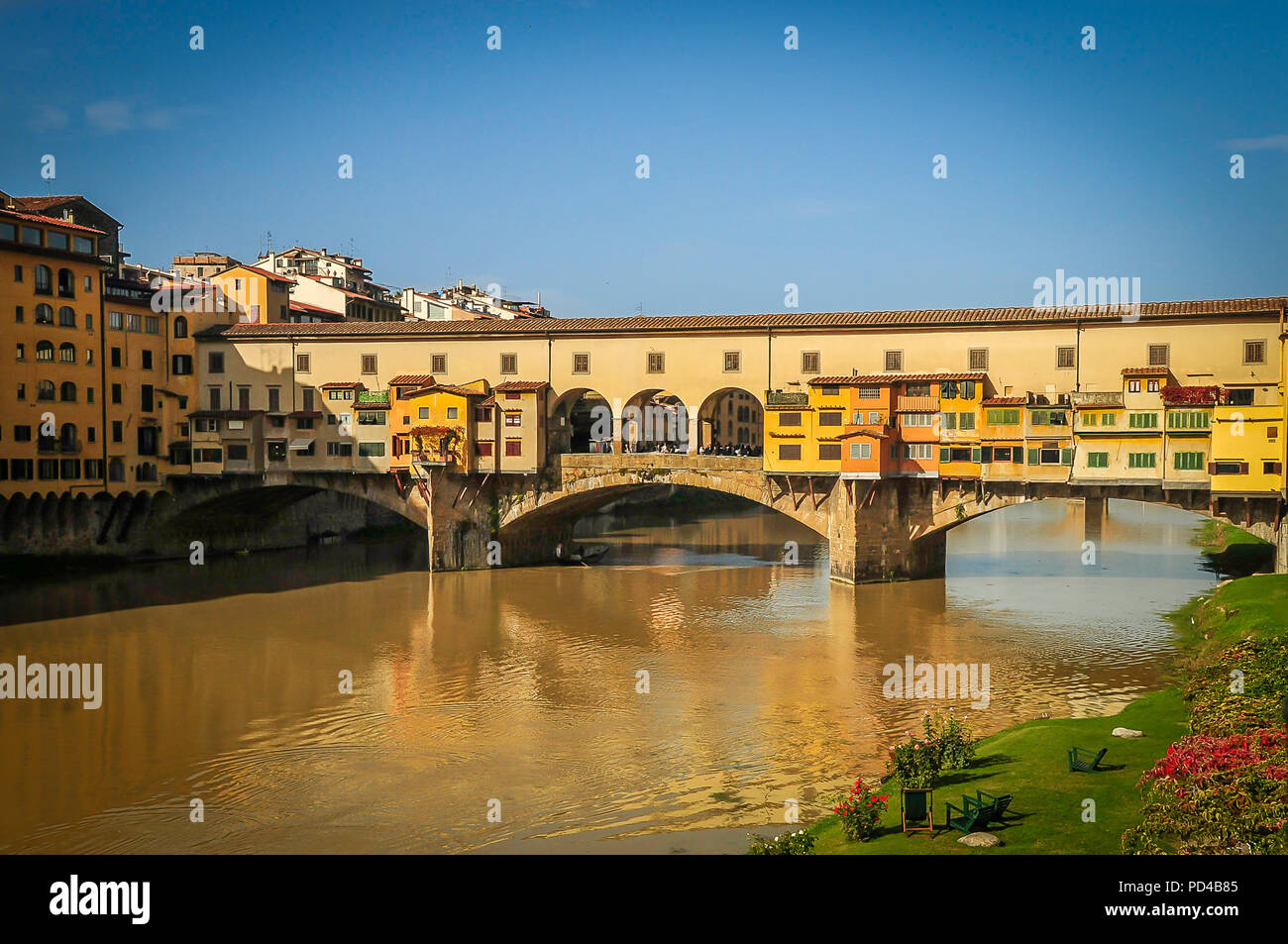 Il Ponte Vecchio Foto Stock