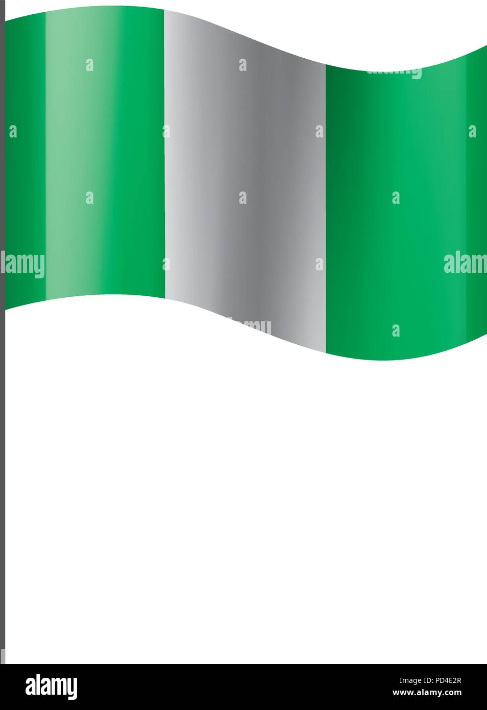 Nigeria Bandiera Illustrazione Vettoriale Immagine E Vettoriale Alamy