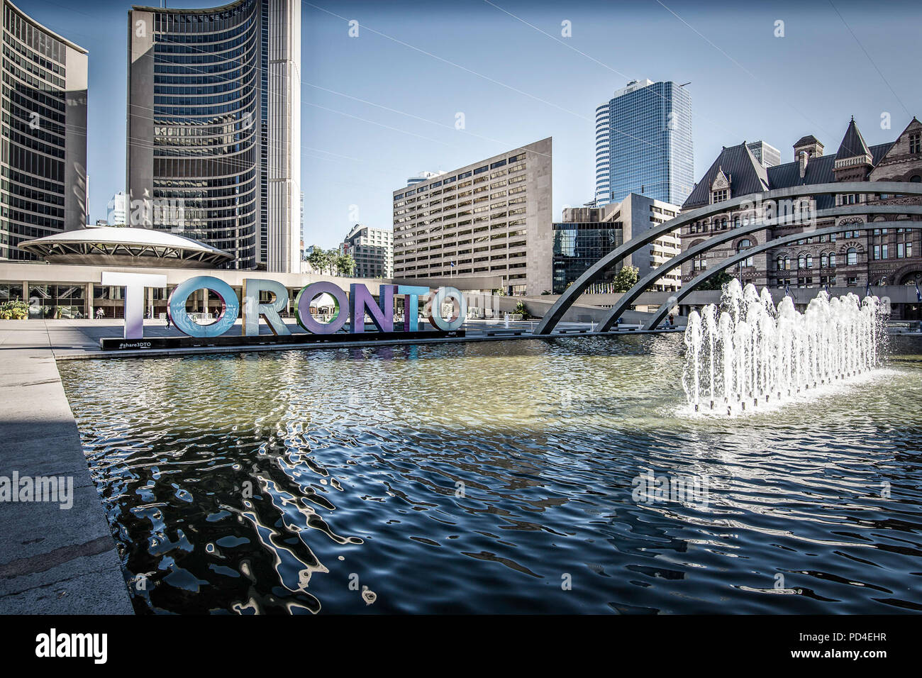 Segno di Toronto Foto Stock