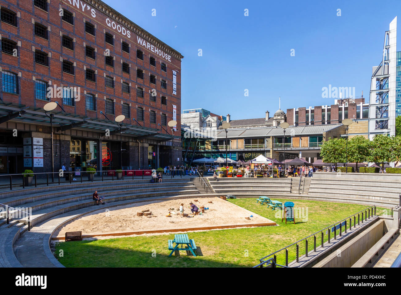Great Northern quadrato su Peter Street, Manchester Foto Stock
