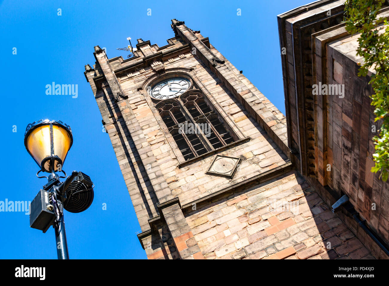 La sacra trinità chiesa sulla Chapel Street, Salford Foto Stock