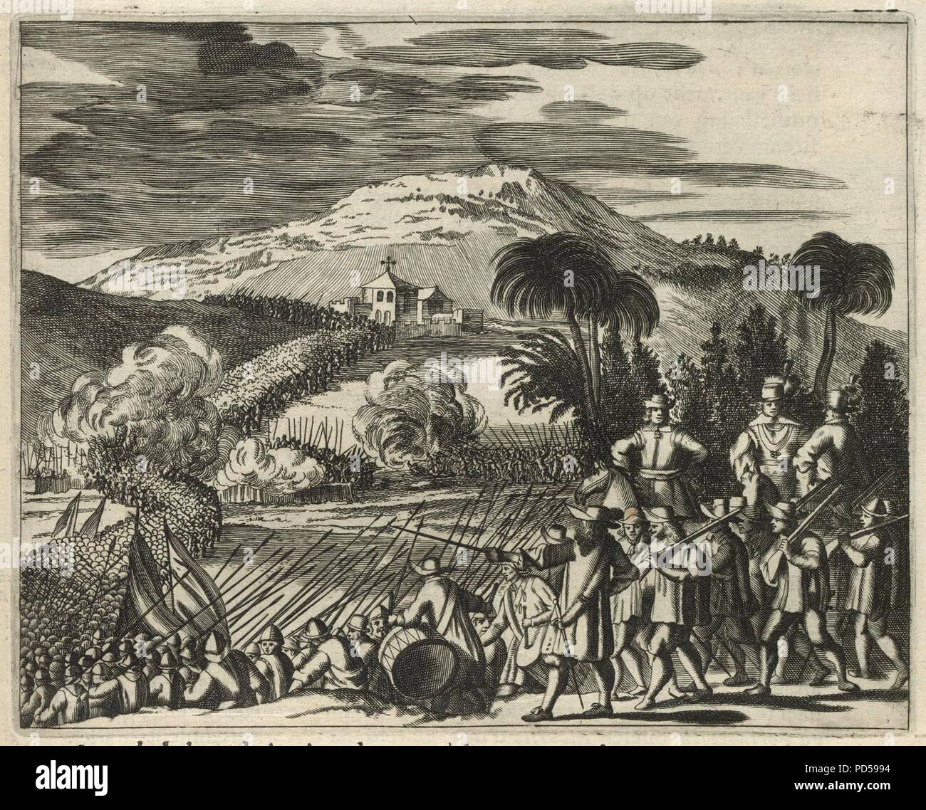 Johan Maurits aziona il portoghese. Foto Stock