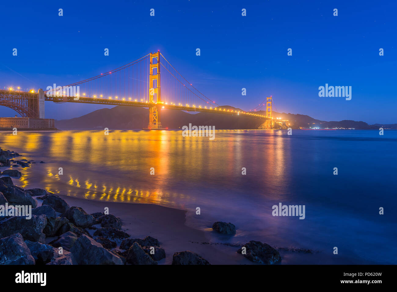 Crissy Field e il Presidio Foto Stock