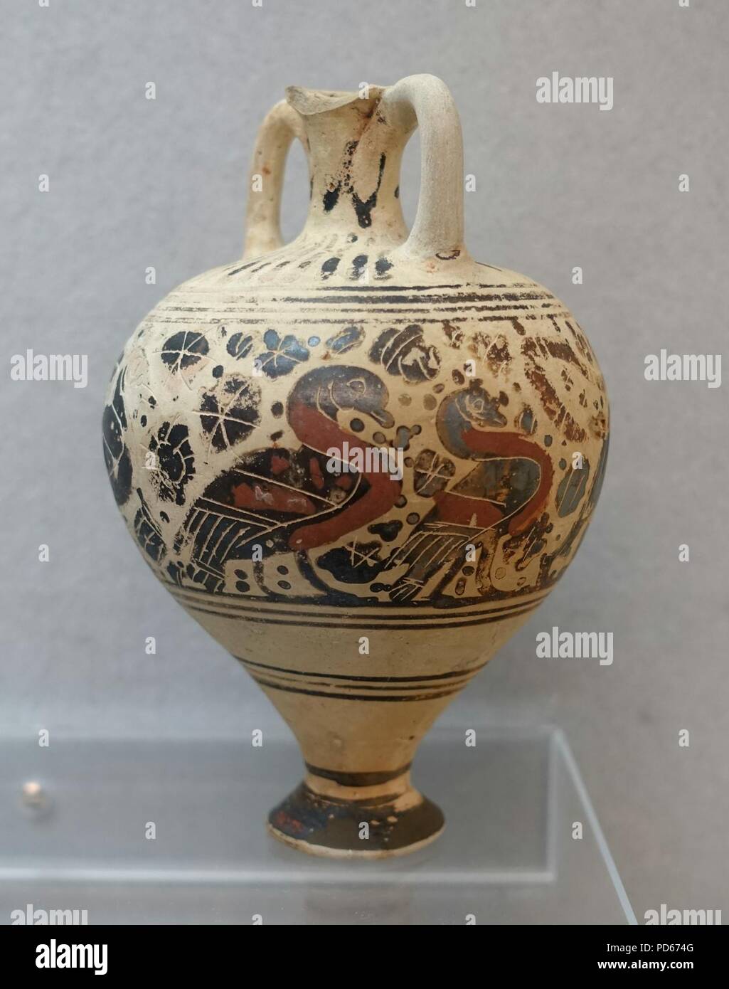 Amphoriskos, tardo periodo corinzio, 575-550 A.C. H 5730 - Foto Stock