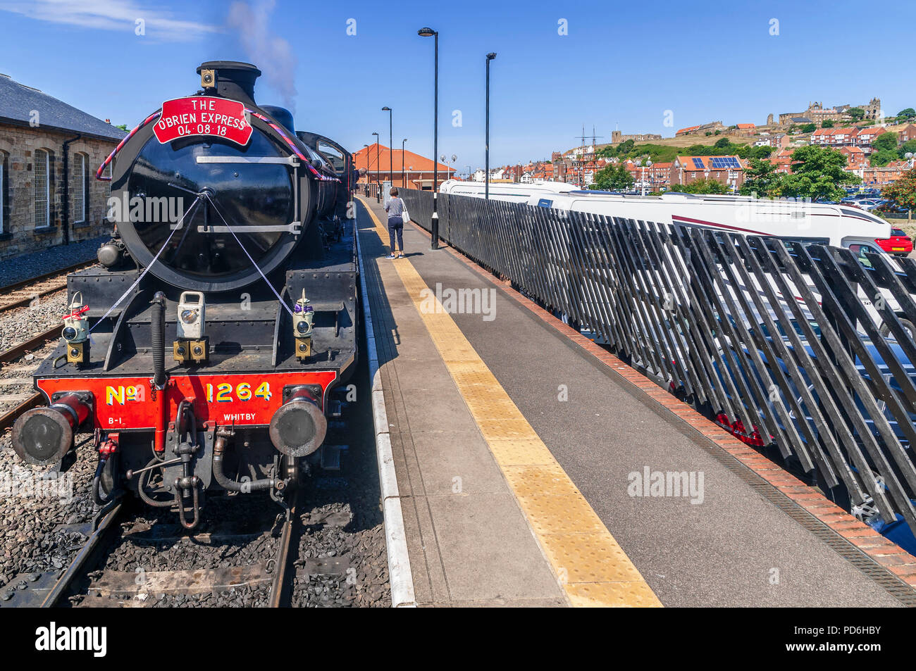 Whitby. North Yorkshire. Foto Stock