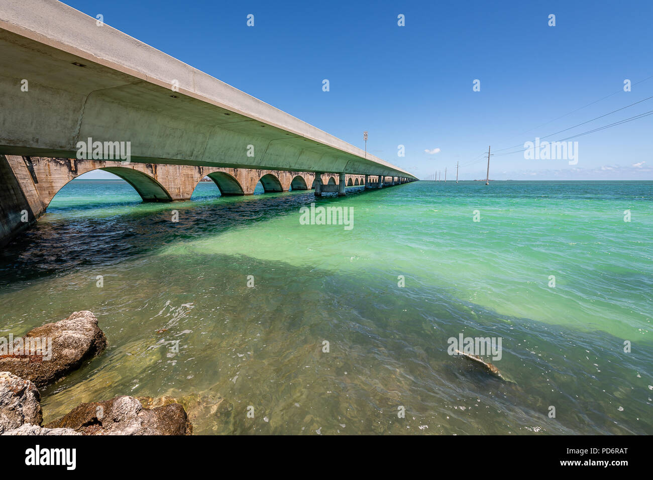 L'Overseas Highway Foto Stock