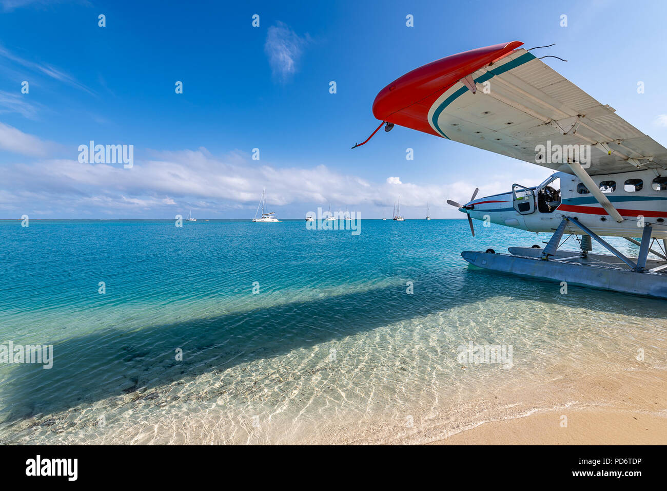 La costa del Parco Nazionale di Dry Tortugas Foto Stock