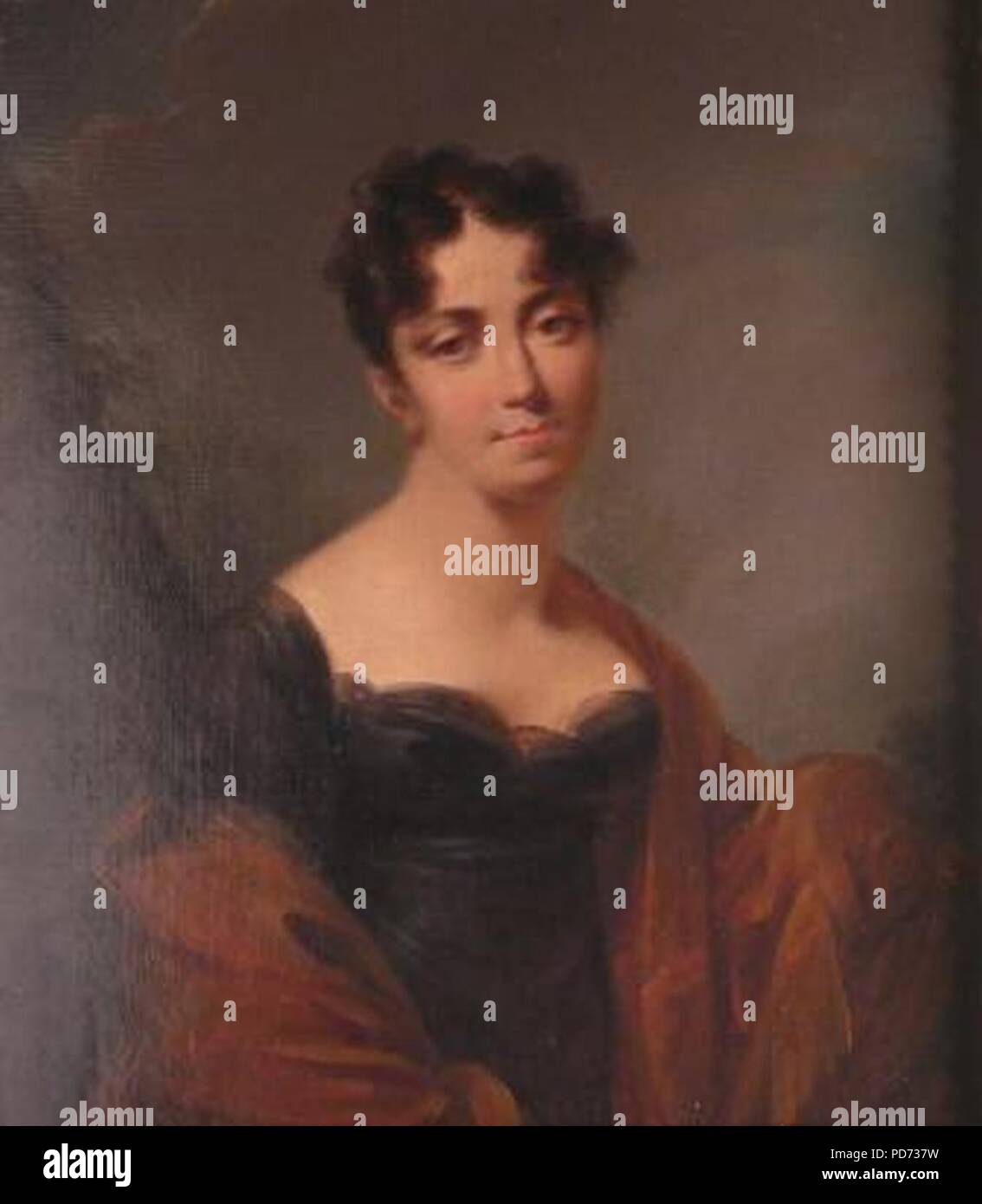 Anastasie émilie.de guignard de Saint Priest. Foto Stock