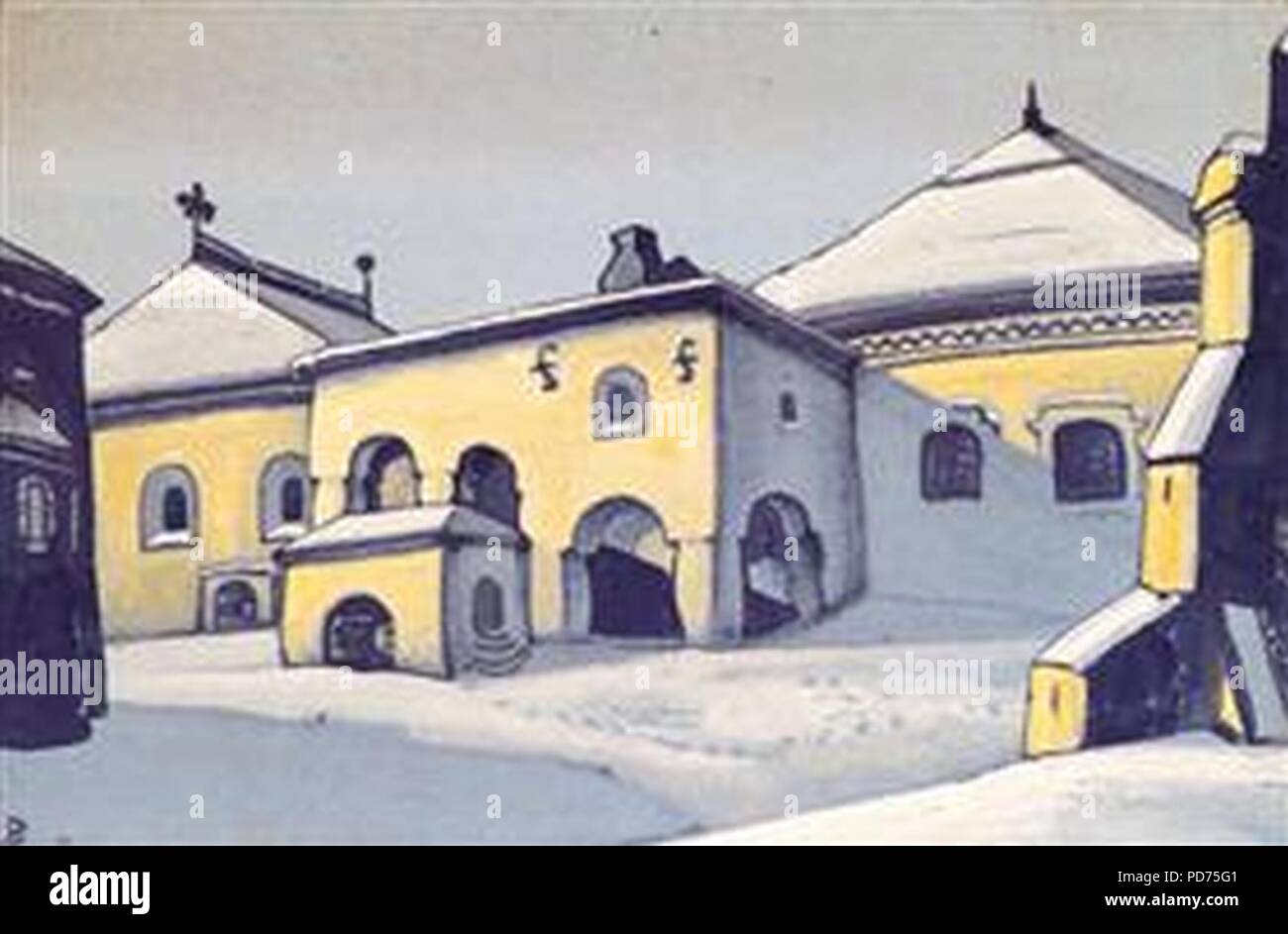 Antica-pskov-1936. Foto Stock