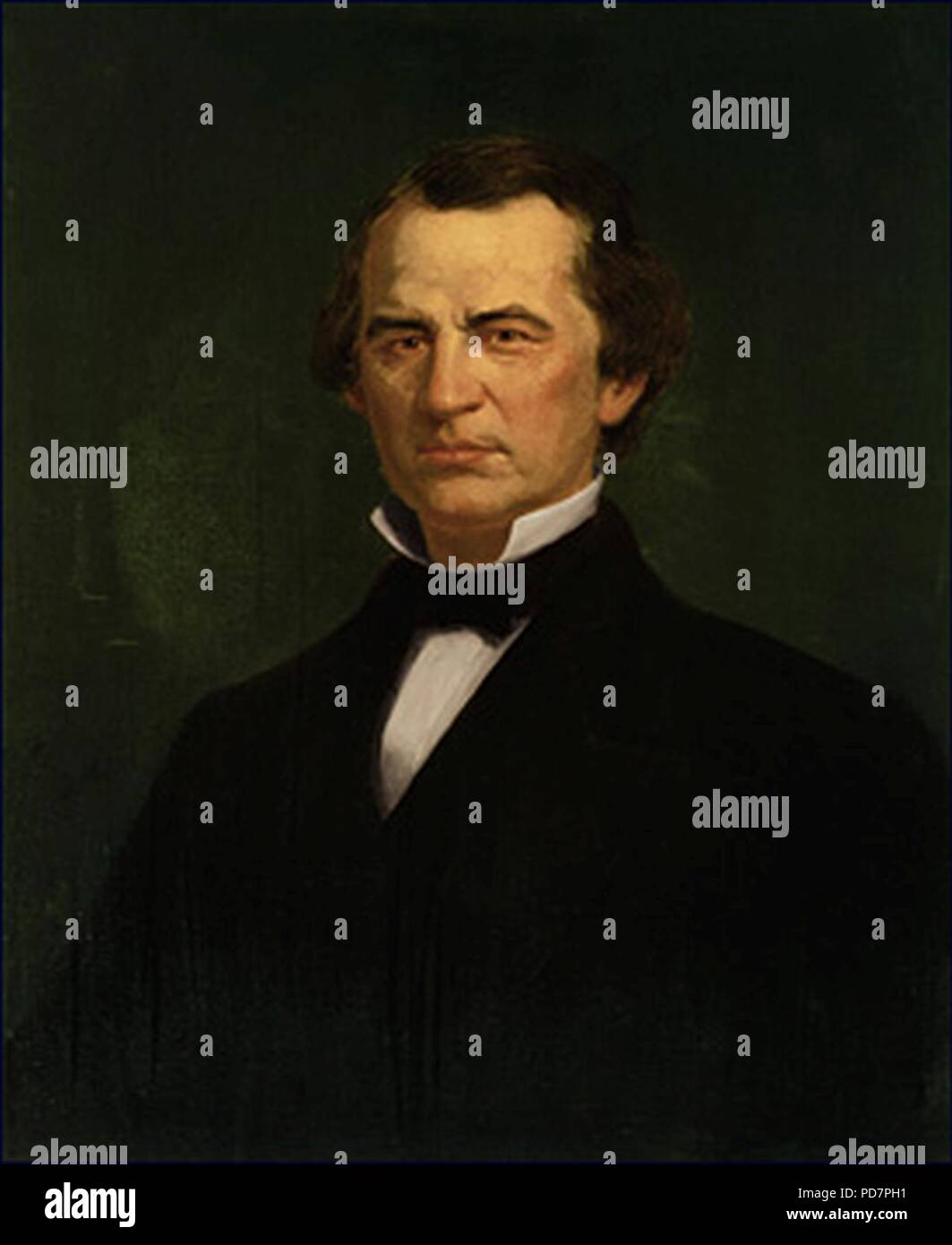 Andrew Johnson ritratto. Foto Stock