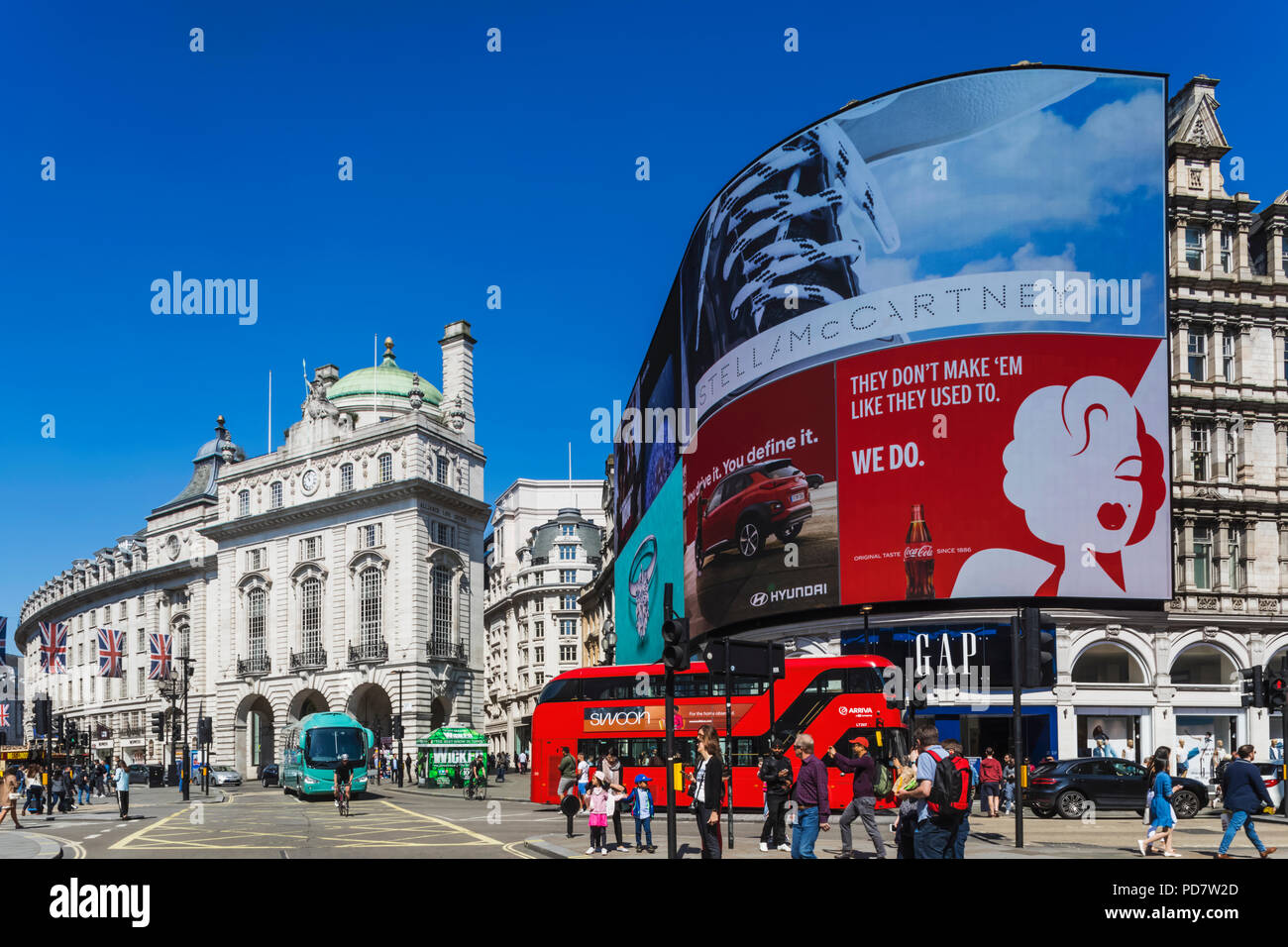 Inghilterra, Londra, Piccadilly Circus Foto Stock