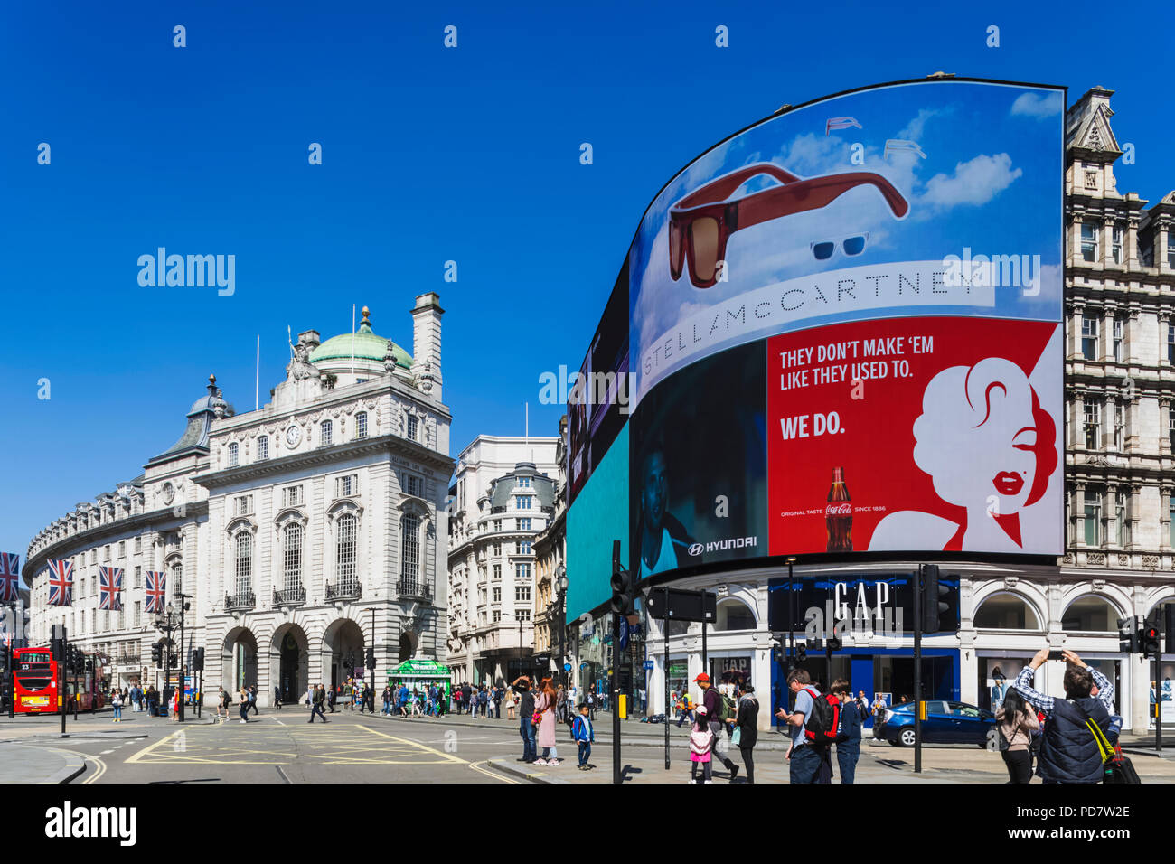 Inghilterra, Londra, Piccadilly Circus Foto Stock
