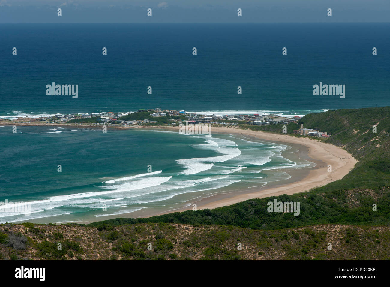 Brenton-su-Mare sulla Garden Route del Sud Africa. Foto Stock