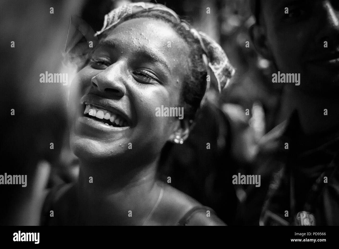 Pol'e'Rock Festival - uno dei più grandi festival musicali del mondo. Quest'anno La XXIV edizione del festival per la prima volta sotto il nuovo nome di Pol'e'Rock Festival. Foto Stock