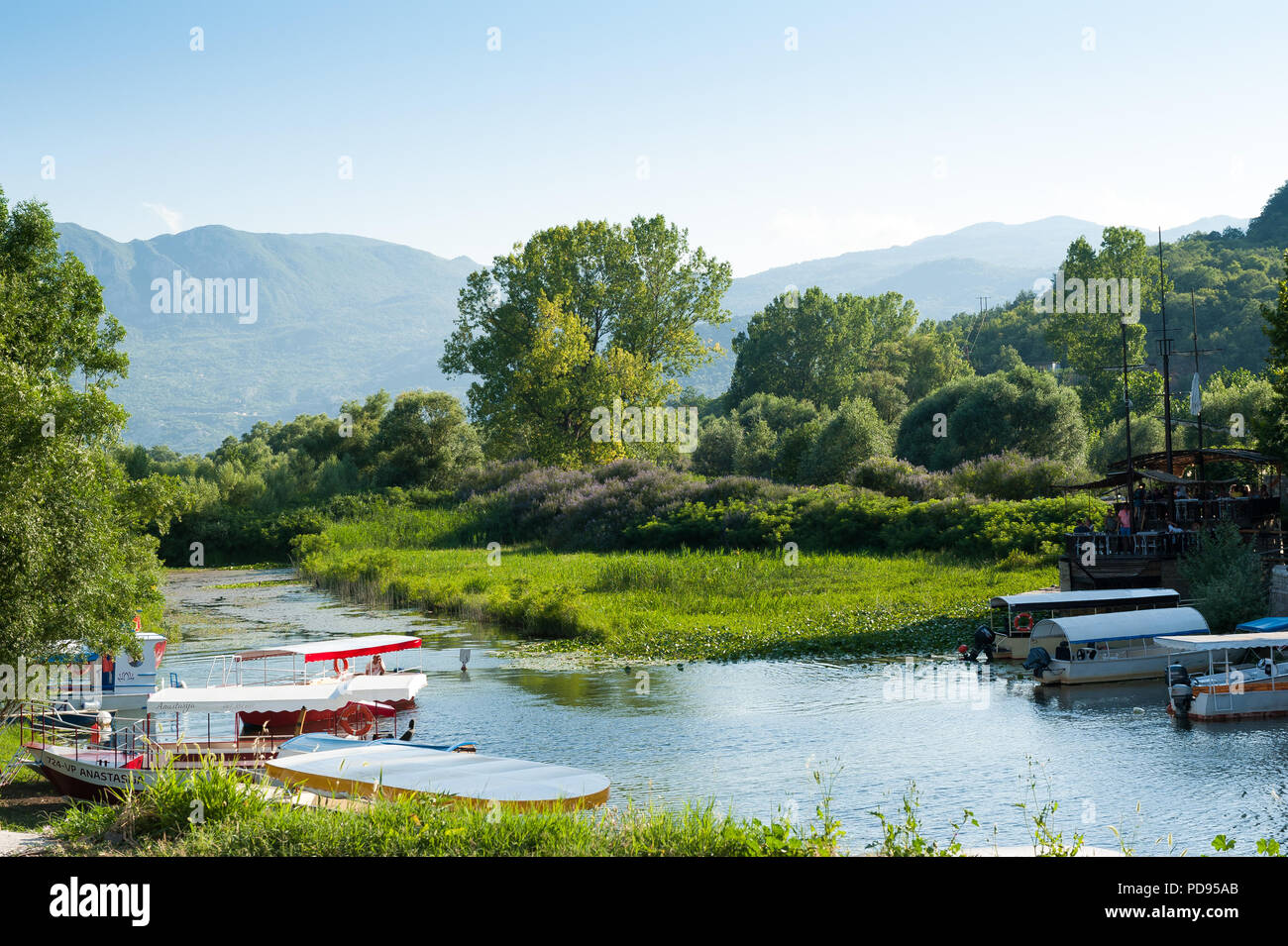 Virpazar, Bar comune, Montenegro, Europa Foto Stock