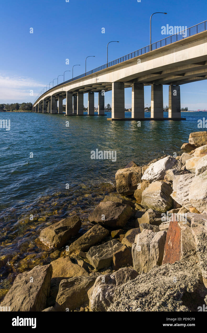 Il Captain Cook Bridge a Sydney Foto Stock