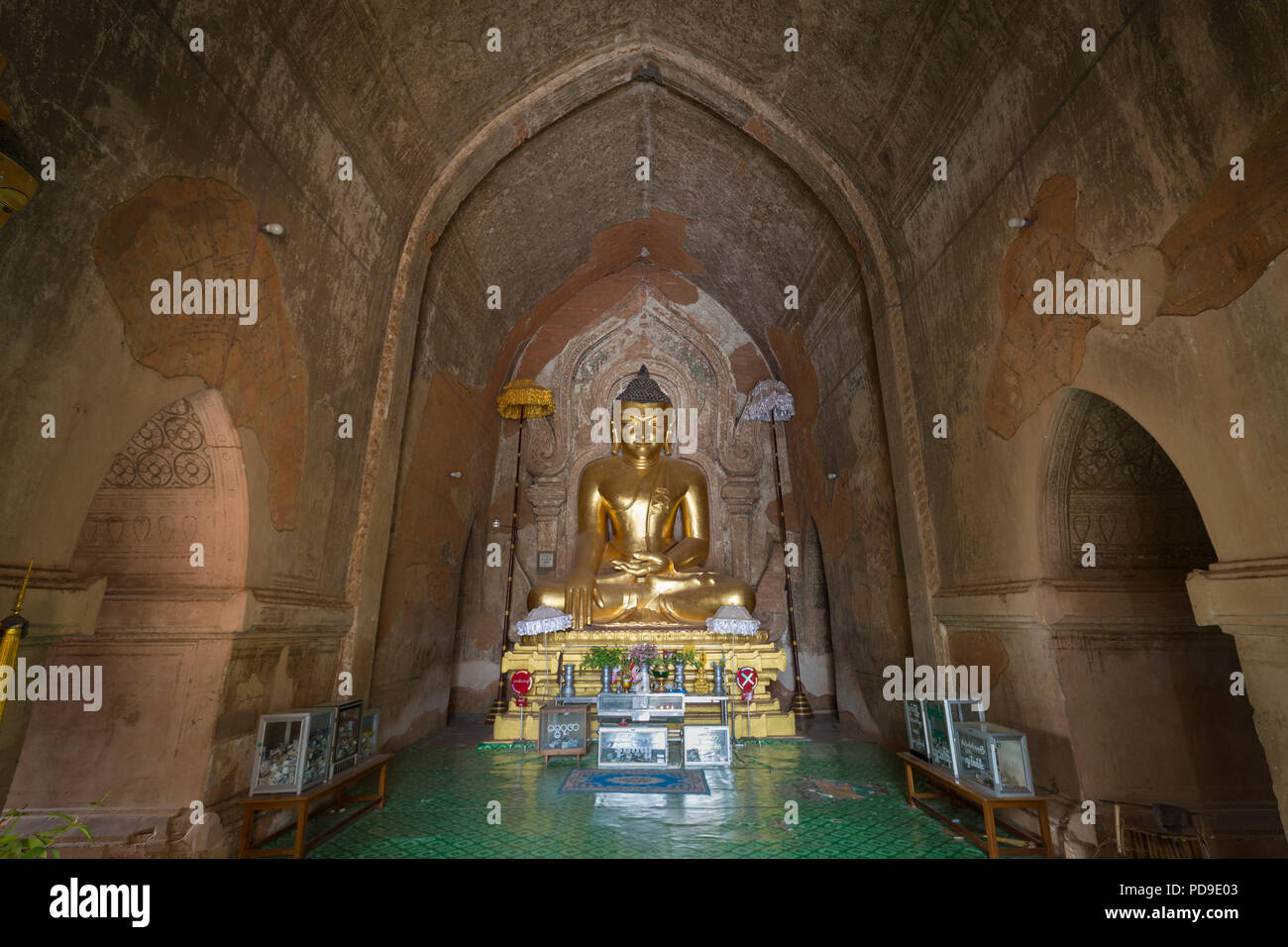 Htilominlo Pahto pagoda, Bagan, Myanmar Foto Stock