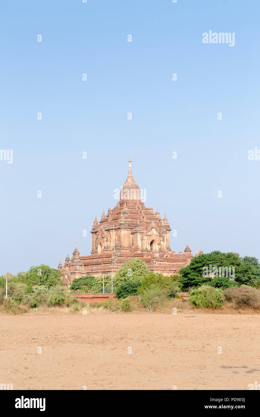 Htilominlo Pahto pagoda, Bagan, Myanmar Foto Stock