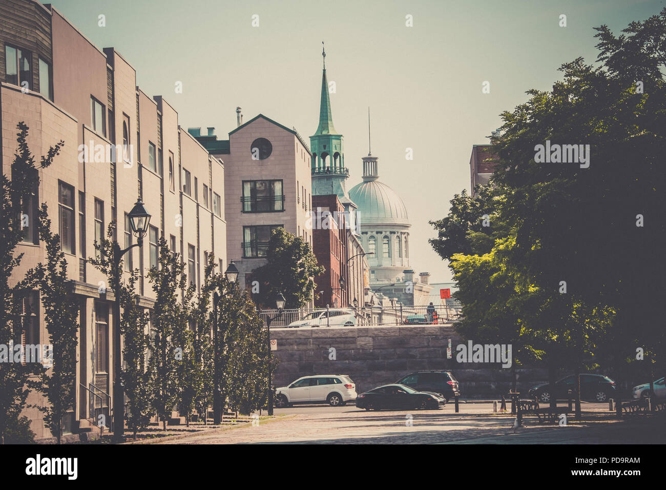 Montreal Mercato di Bonsecours Foto Stock