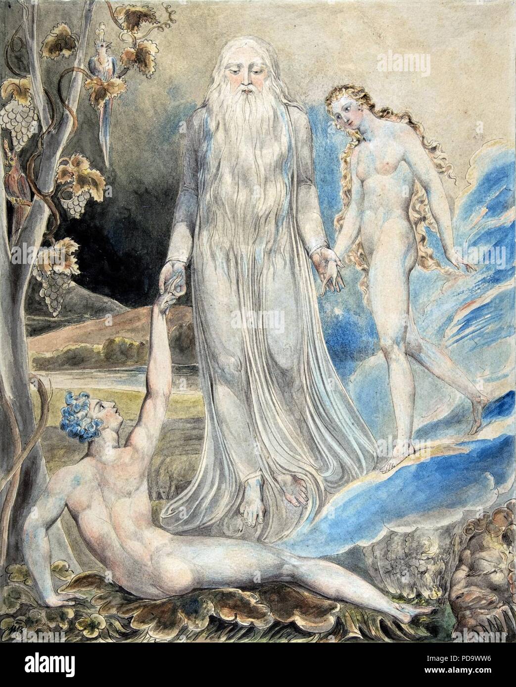 Angelo della Presenza Divina. Foto Stock